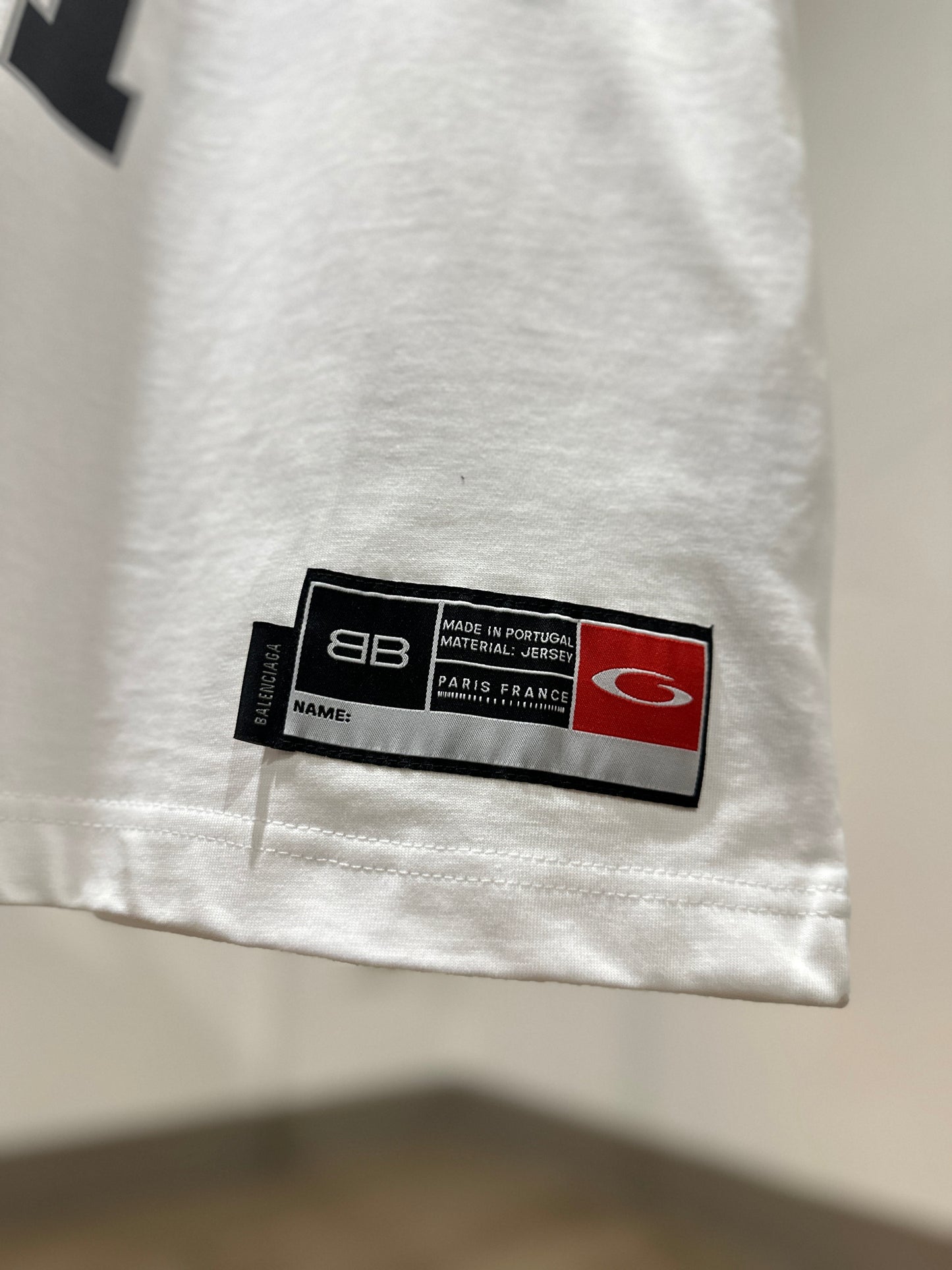 Balenciaga Basketball Series T-Shirt (Oversized/White)