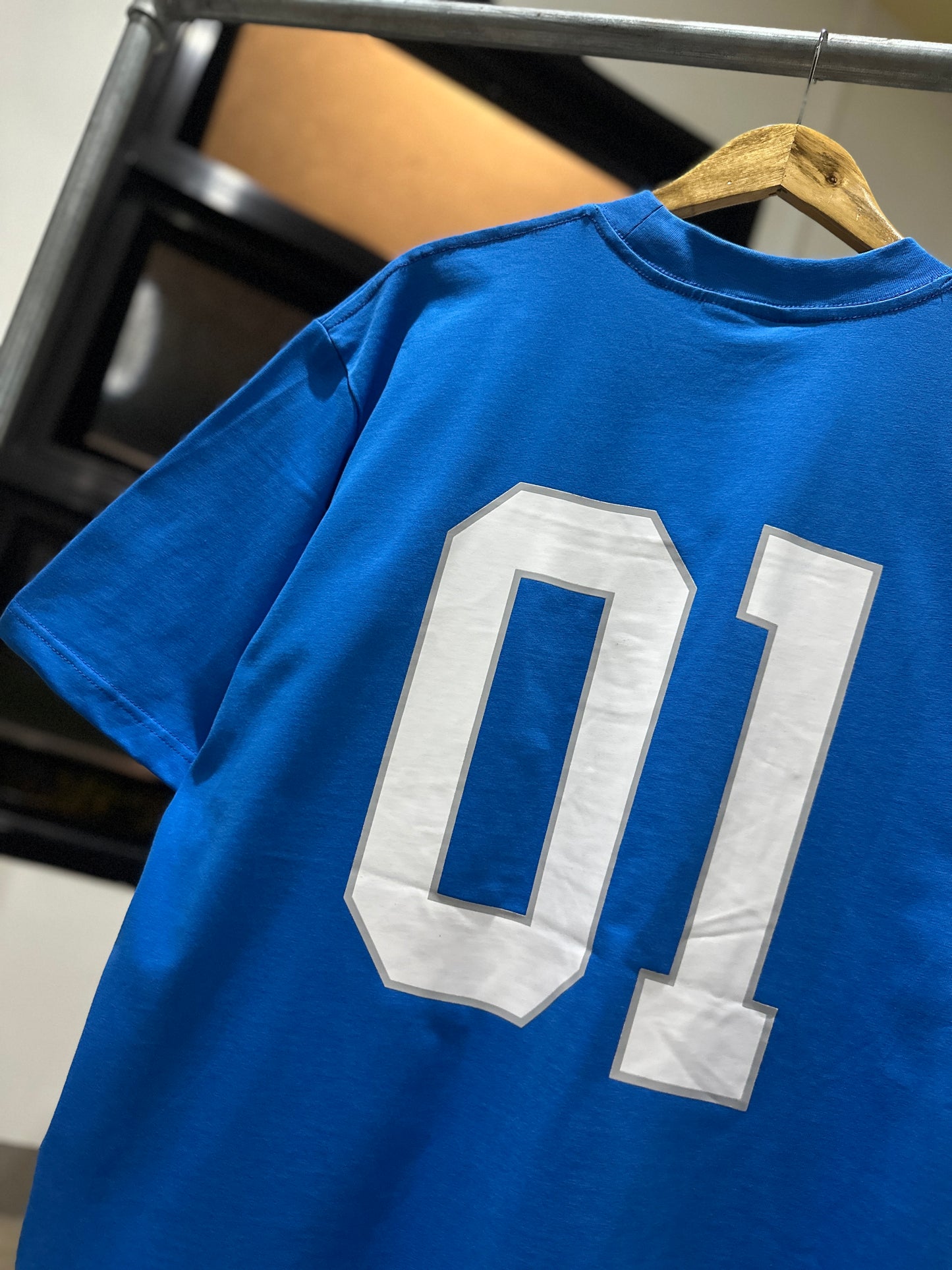 Balenciaga Basketball Series T-Shirt (Oversized/Blue)