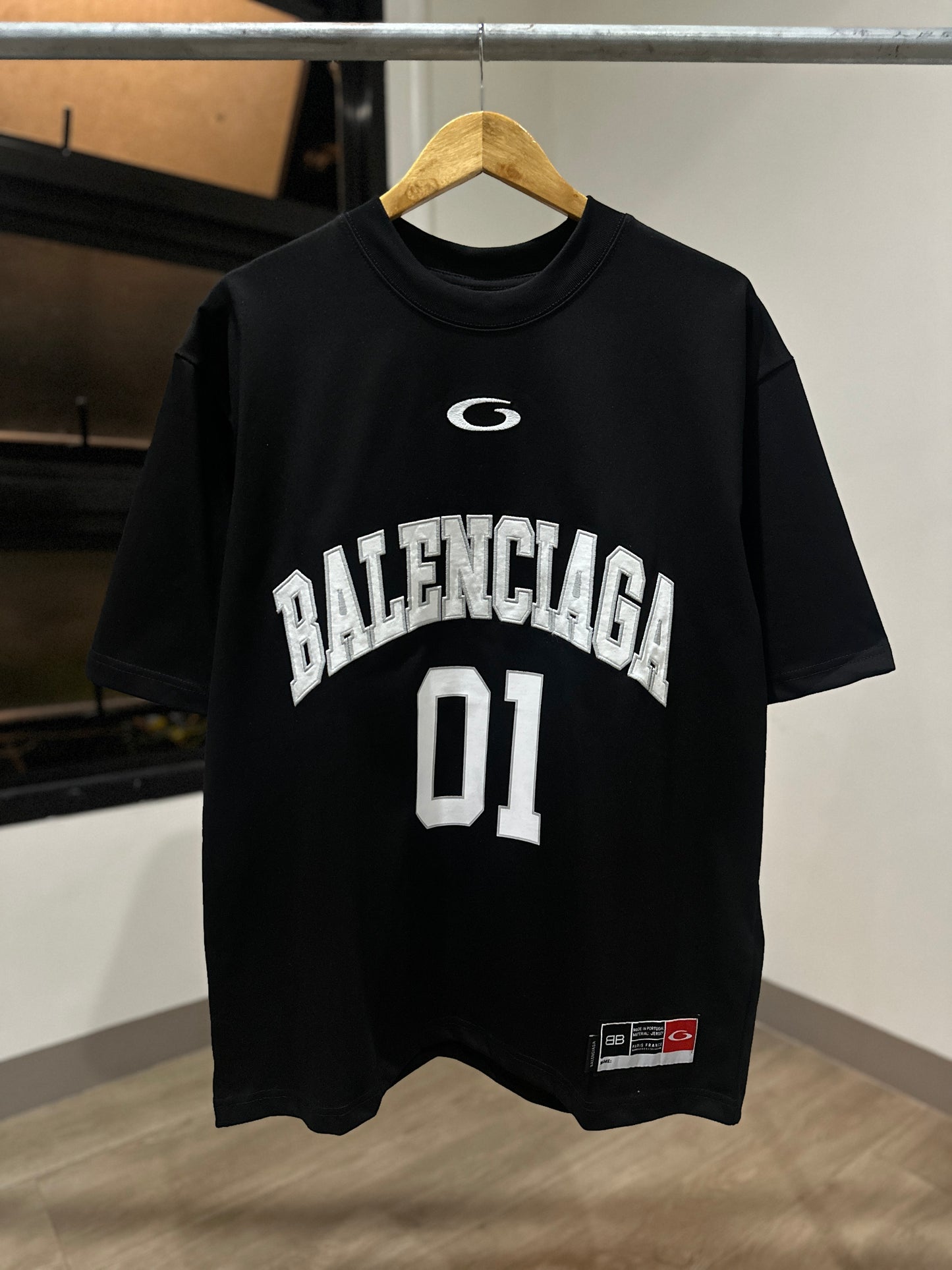 Balenciaga Basketball Series T-Shirt (Oversized/Black)