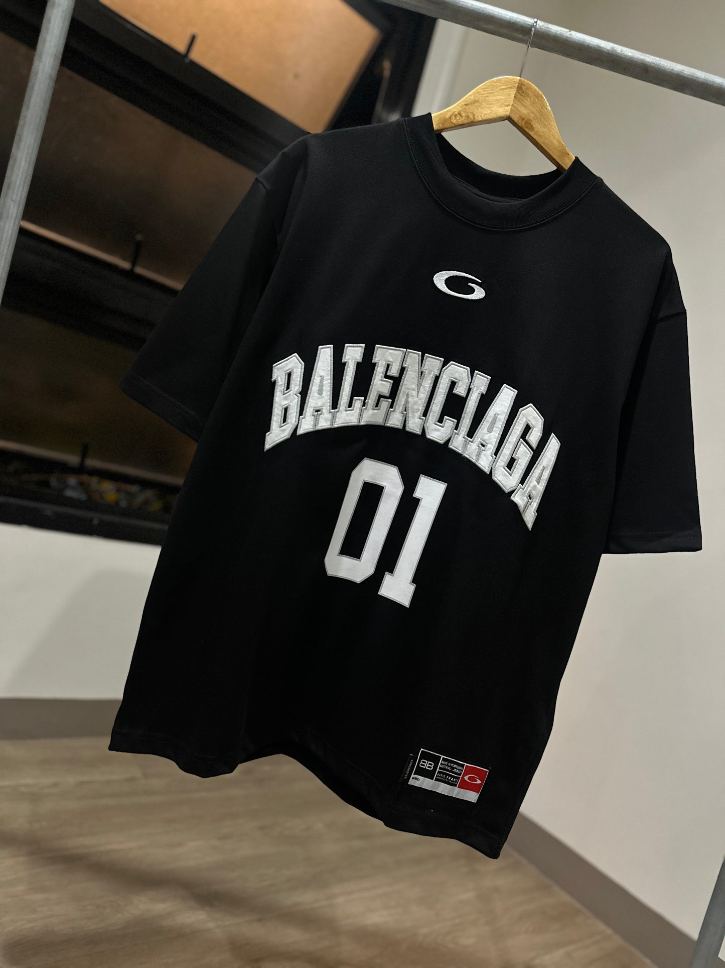Balenciaga Basketball Series T-Shirt (Oversized/Black)