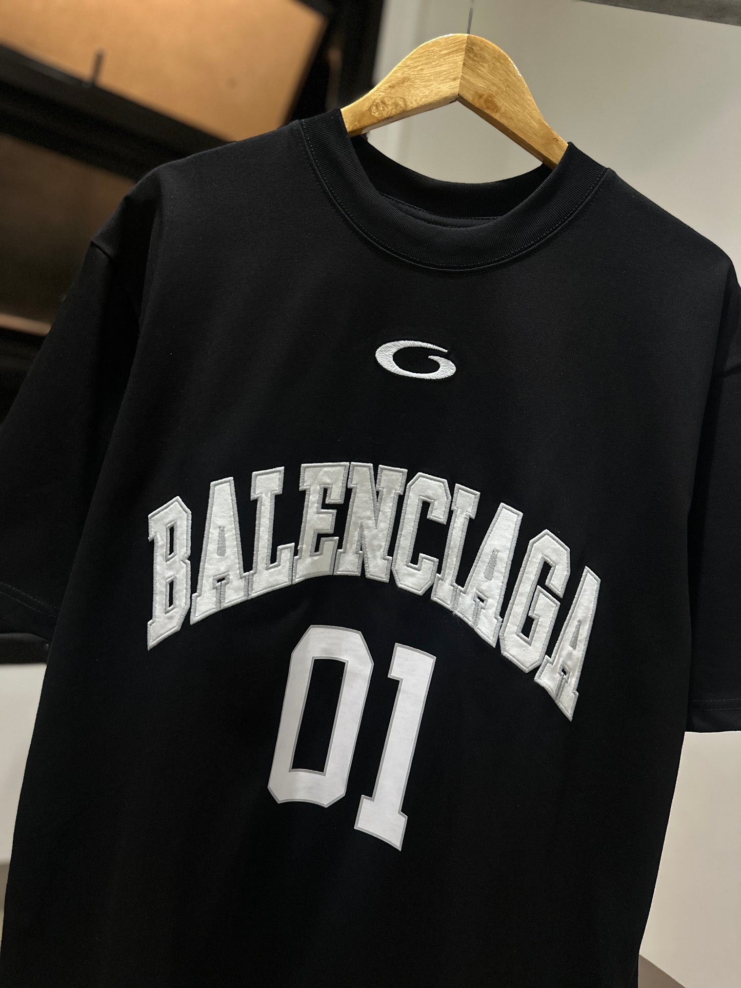 Balenciaga Basketball Series T-Shirt (Oversized/Black)