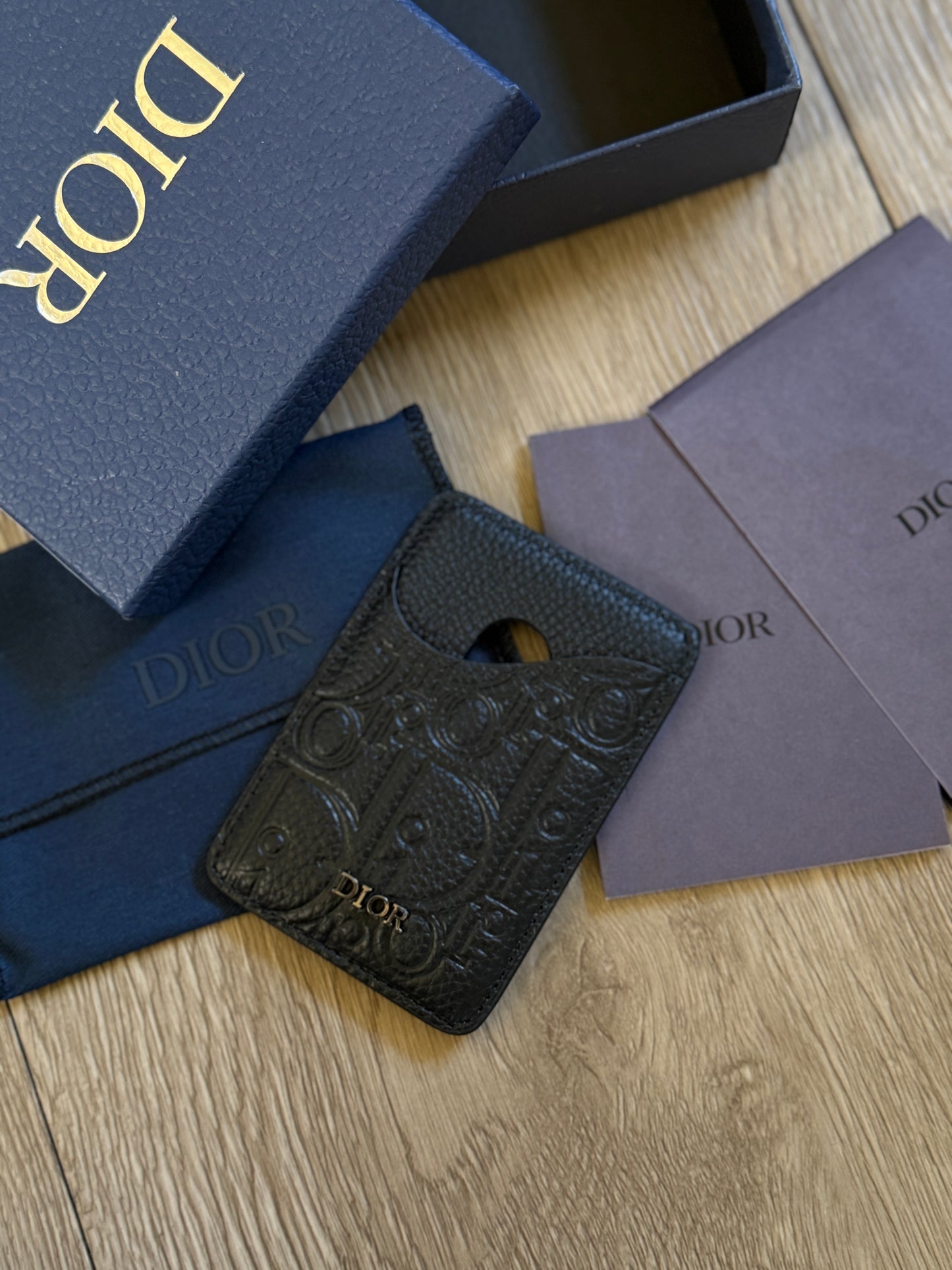 Dior Saddle Magnetic Card Holder