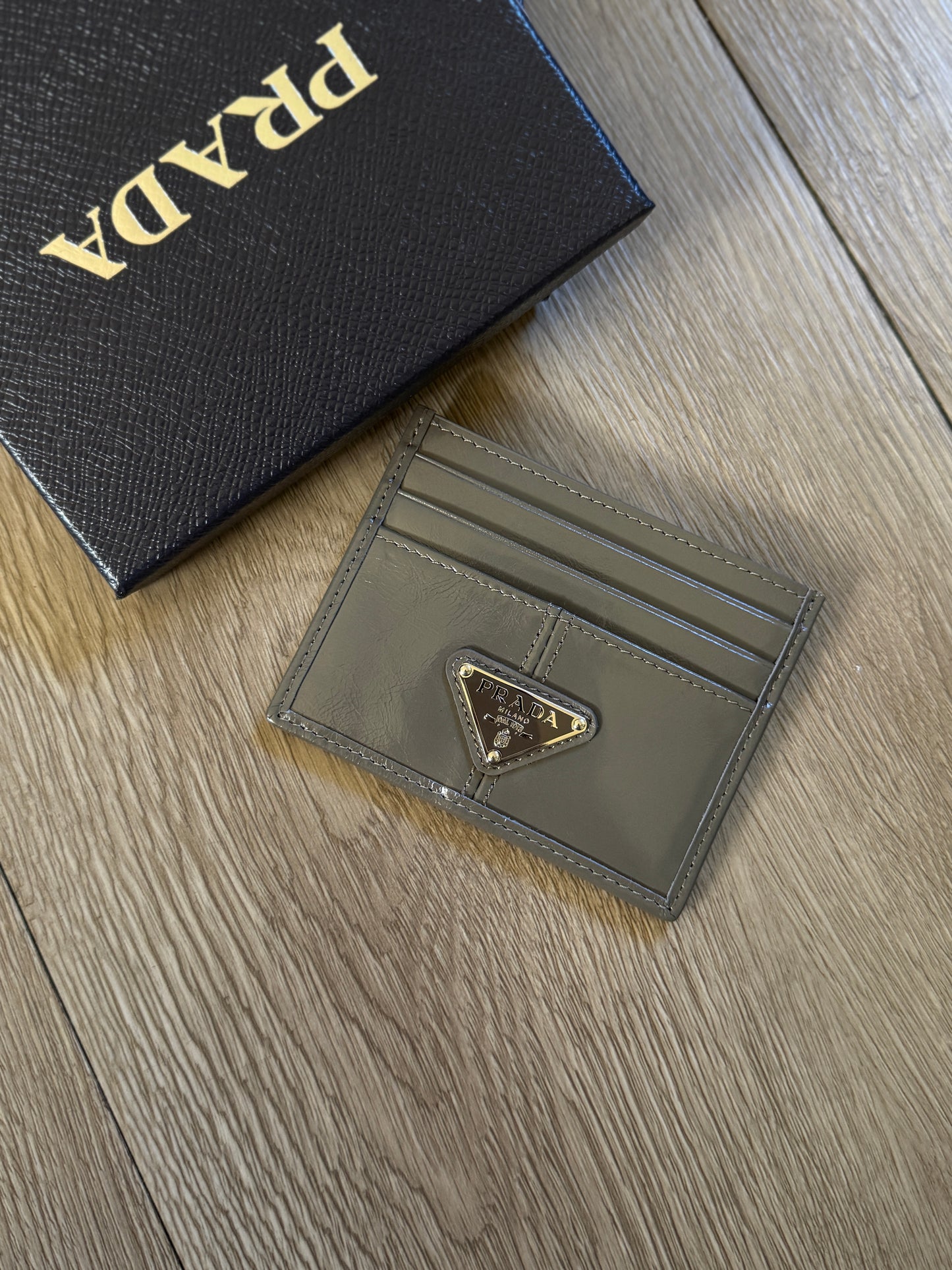 Prada Leather Card Holder