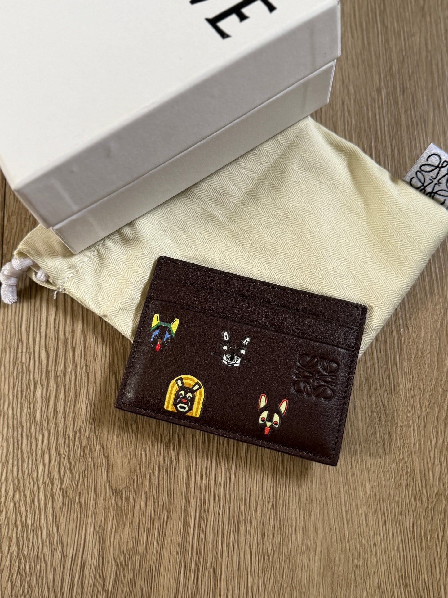 Loewe x Louis Wain Card Holder (Brown)