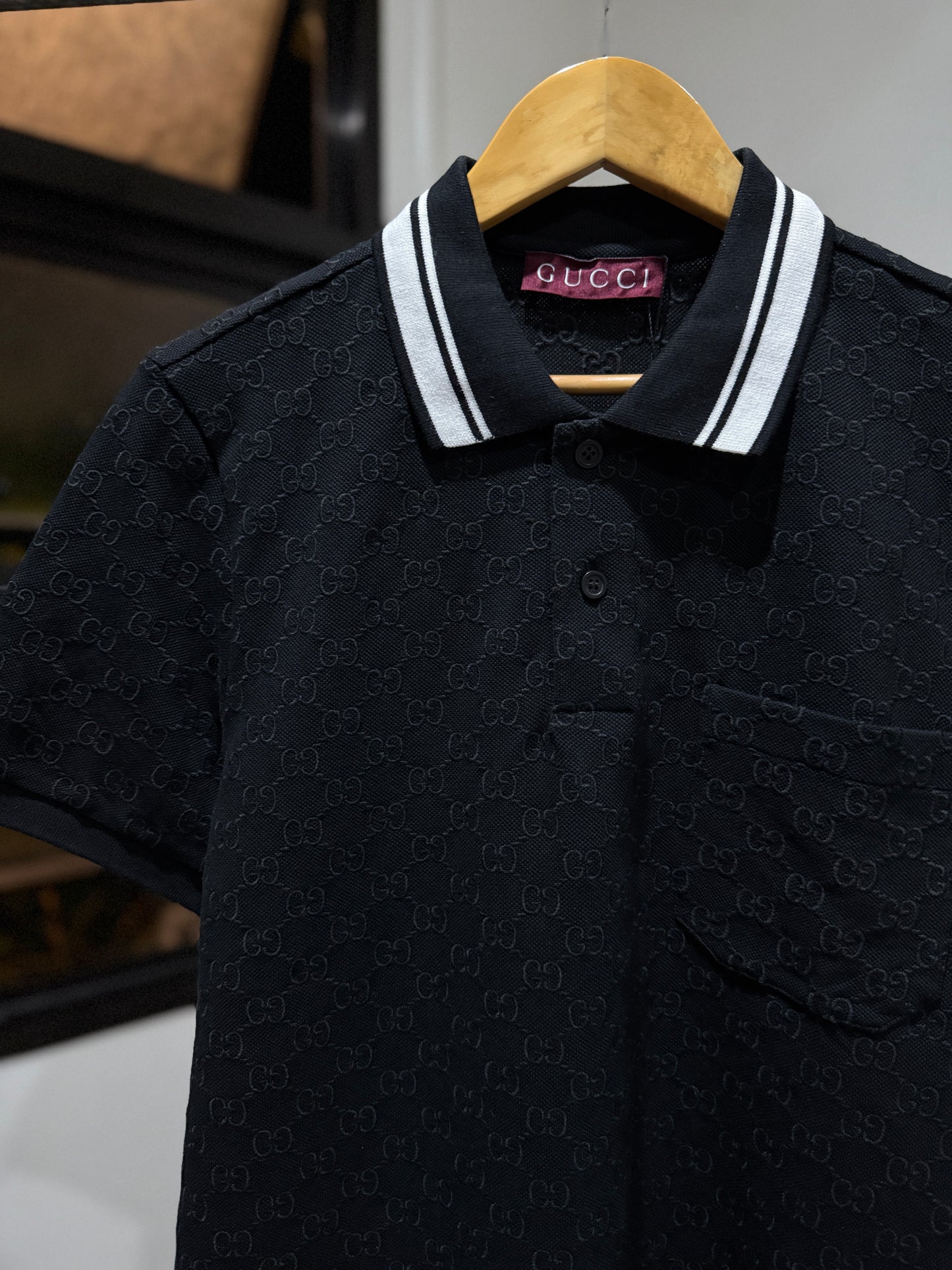 Gucci Stretch Cotton Polo Shirt
