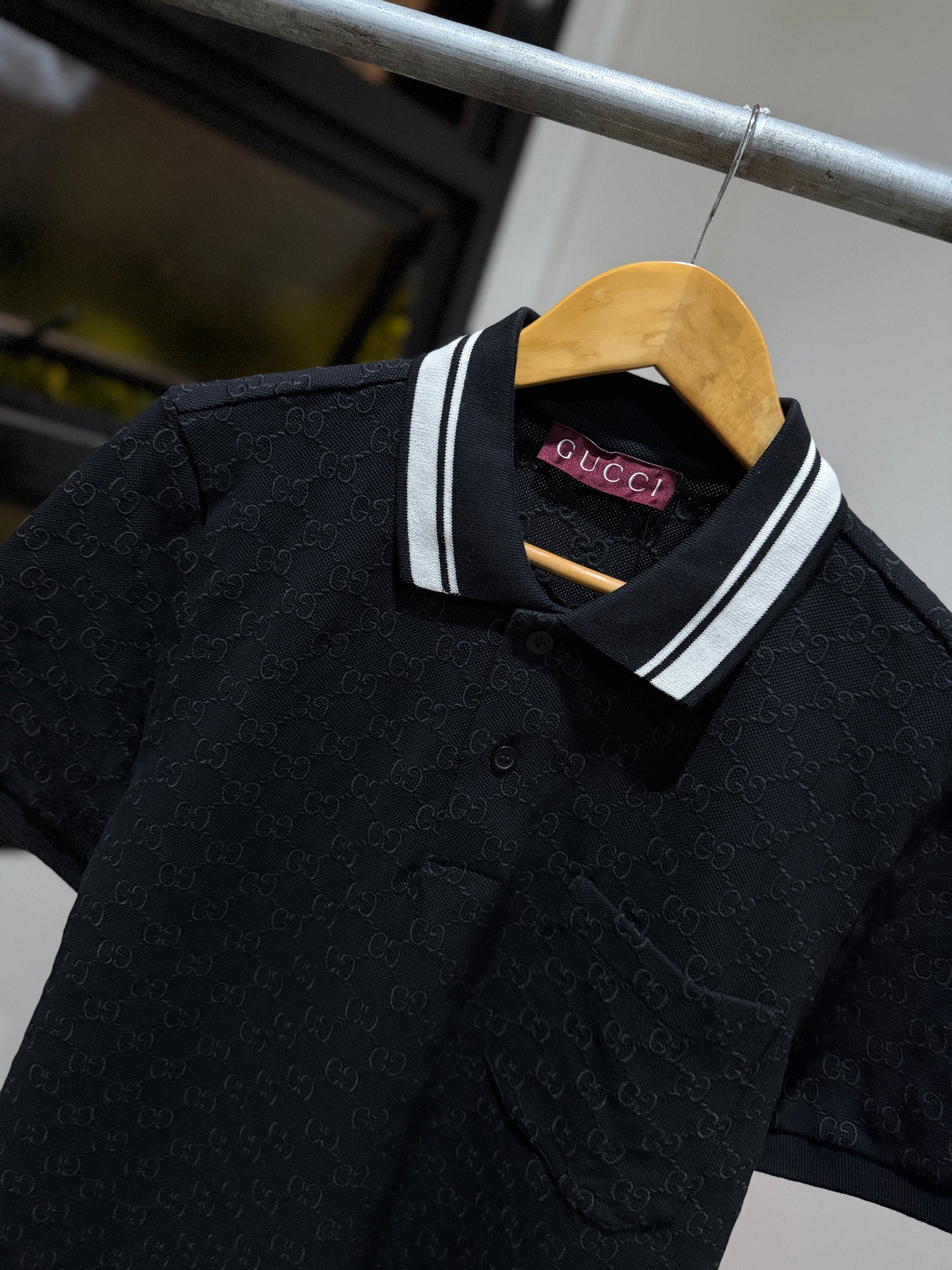 Gucci Stretch Cotton Polo Shirt