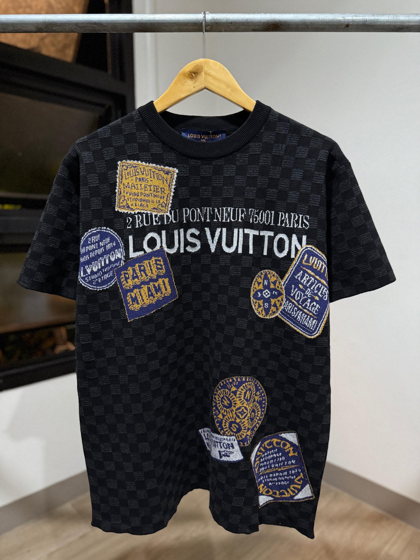 Louis Vuitton Damier Jacquard T-Shirt
