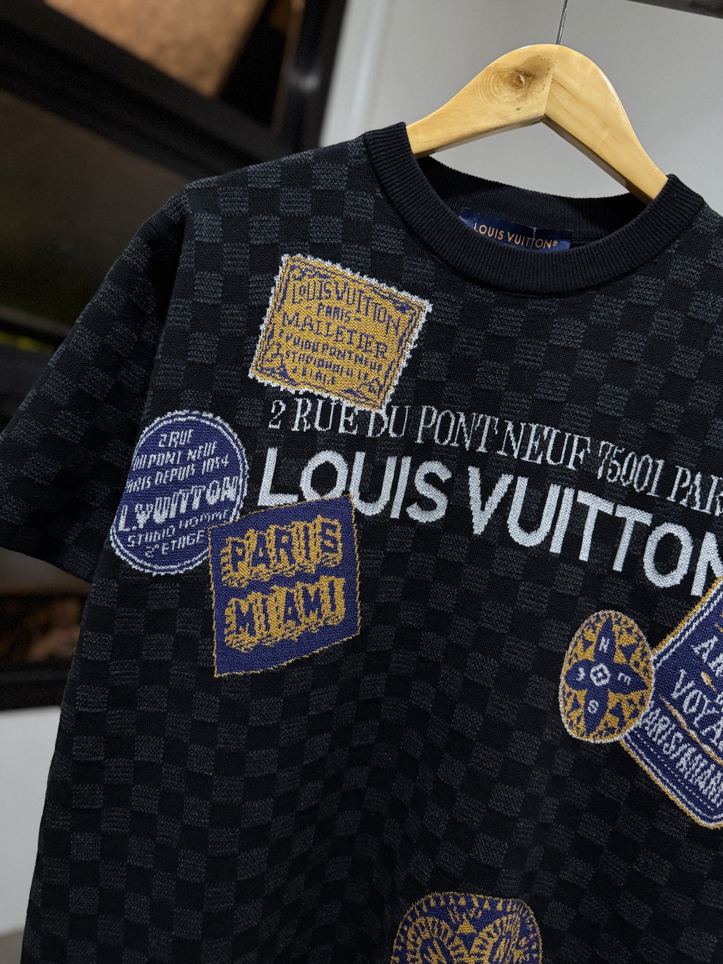 Louis Vuitton Damier Jacquard T-Shirt