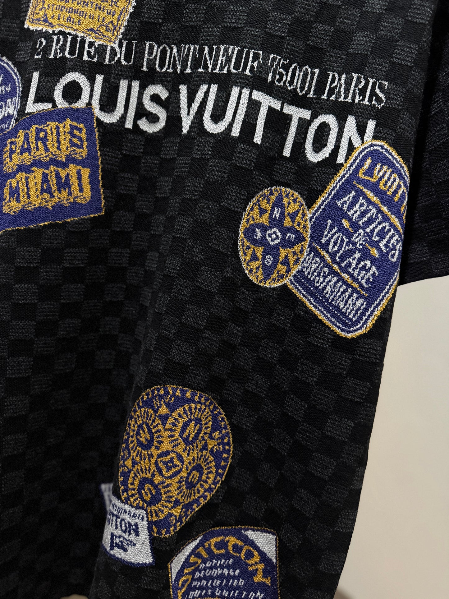 Louis Vuitton Damier Jacquard T-Shirt