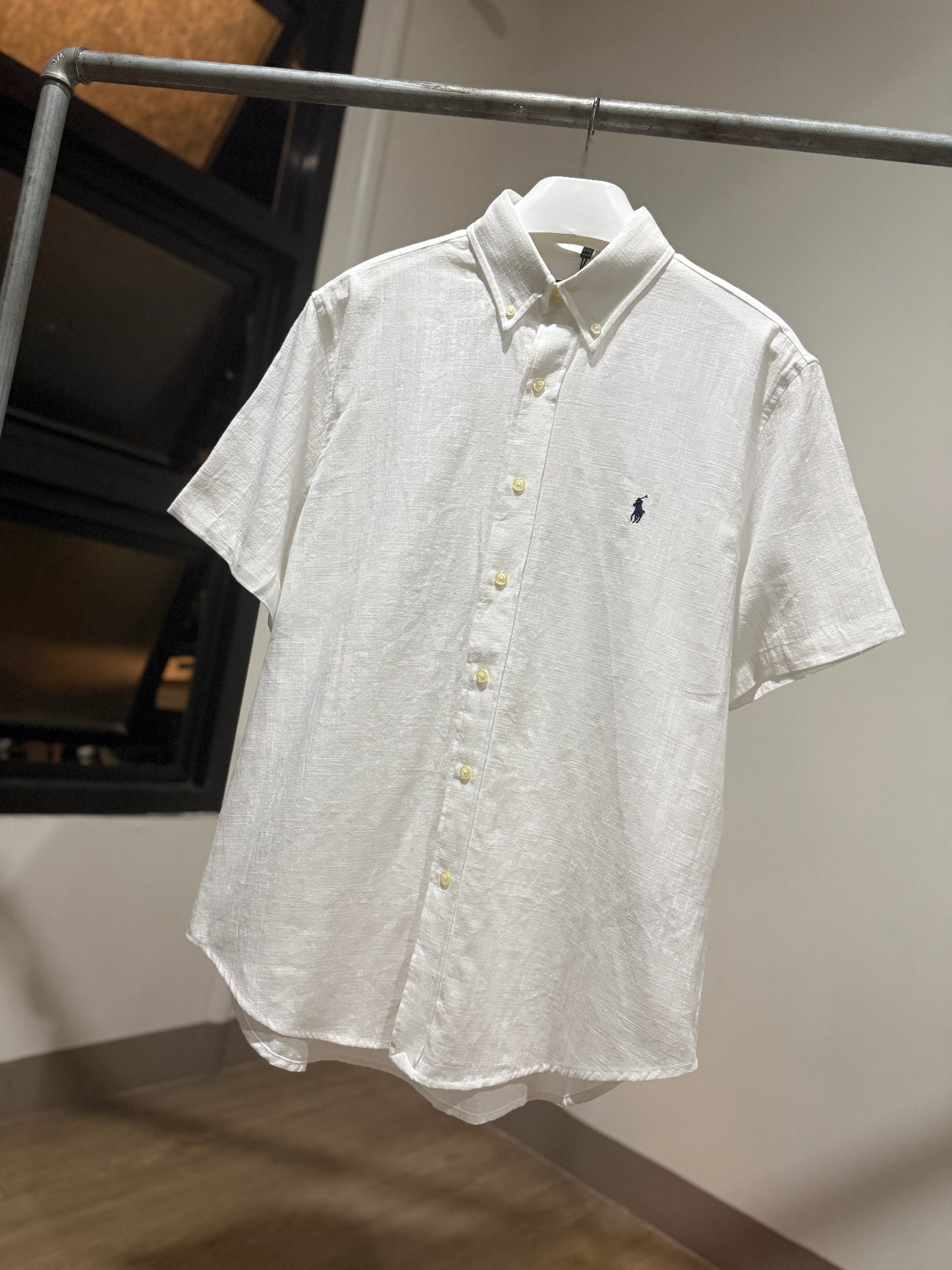 Ralph Lauren Linen Shirt (White)