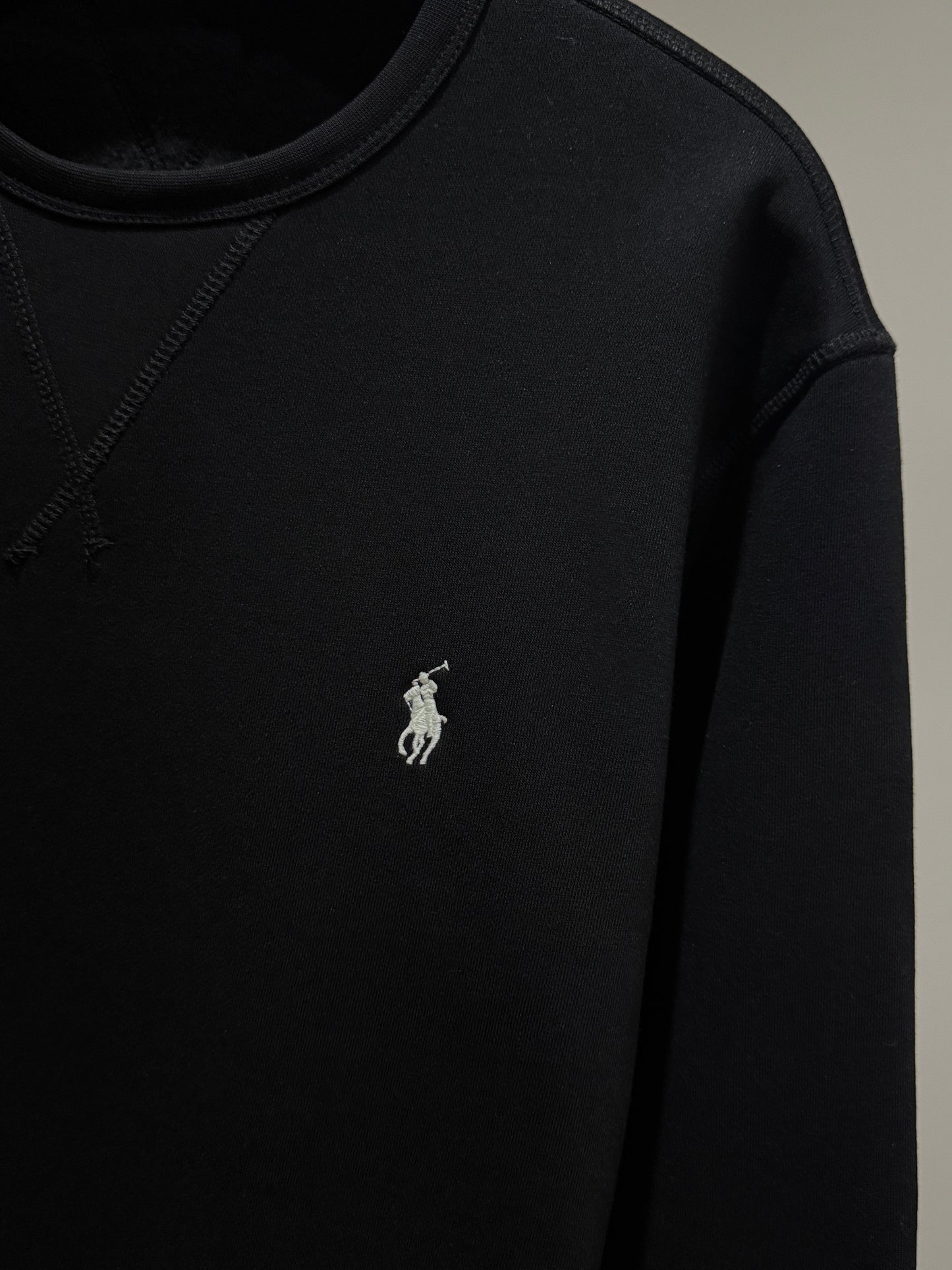 Ralph Lauren Fleece Sweatshirt (Black)