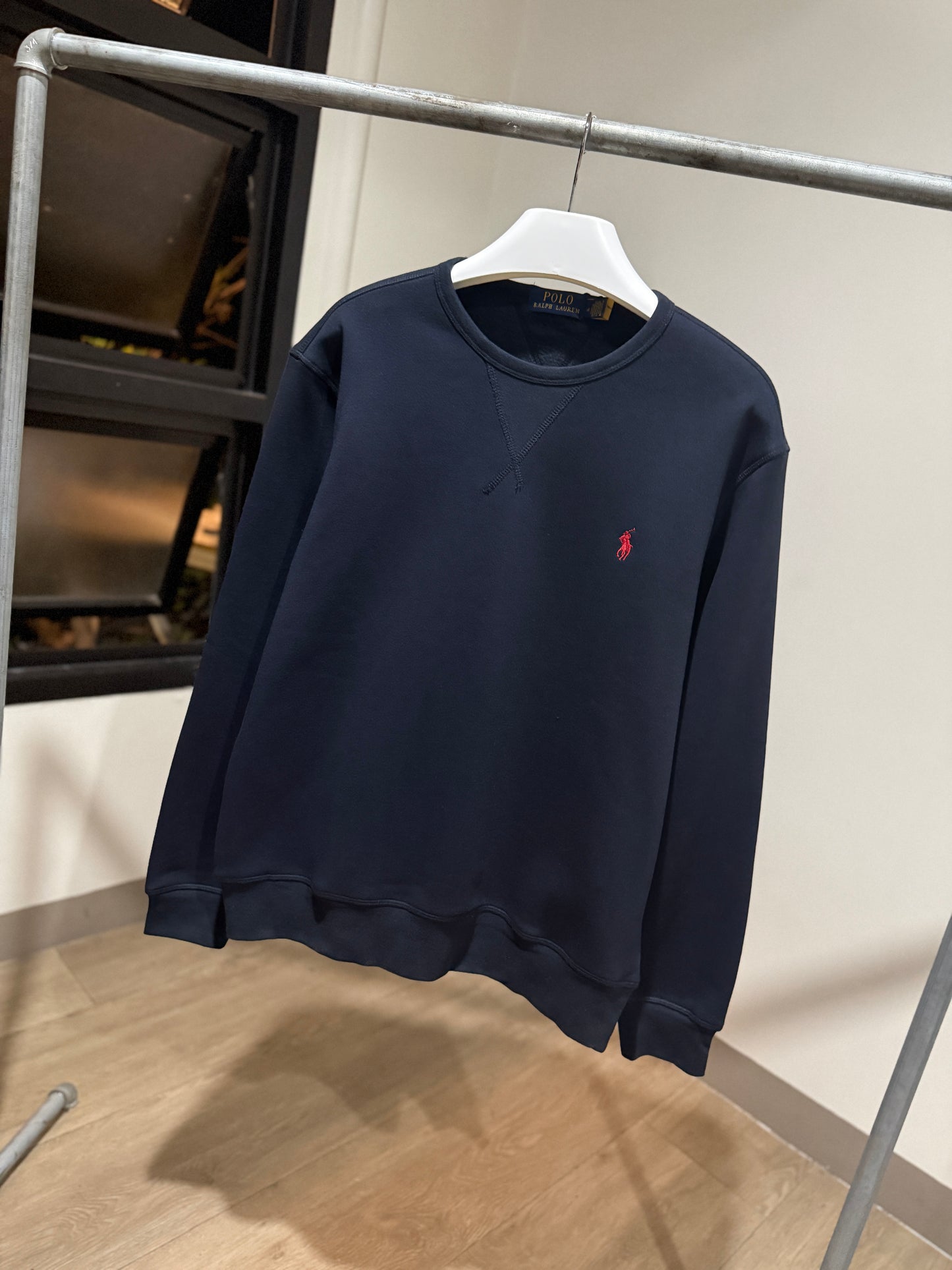 Ralph Lauren Fleece Sweatshirt (Navy)