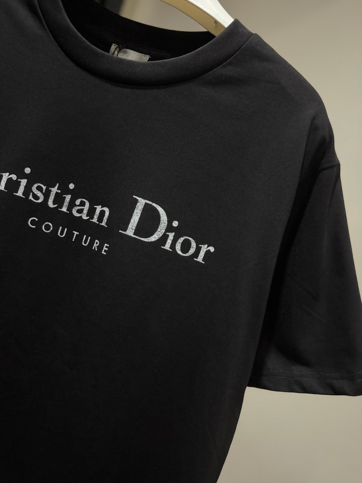 Dior Couture Relaxed Fit T-Shirt (Black)