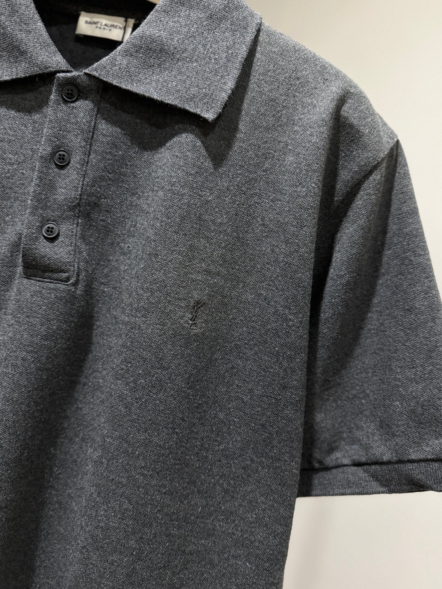 Saint Laurent Polo Shirt (Gray)