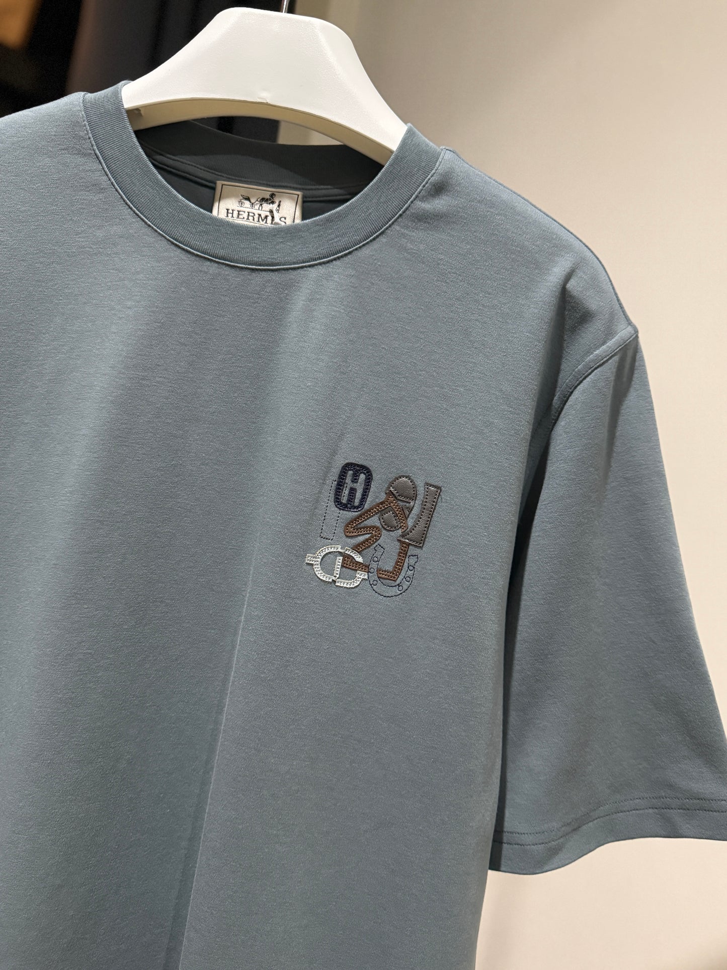 Hermes Puzzle T-Shirt (Blue)