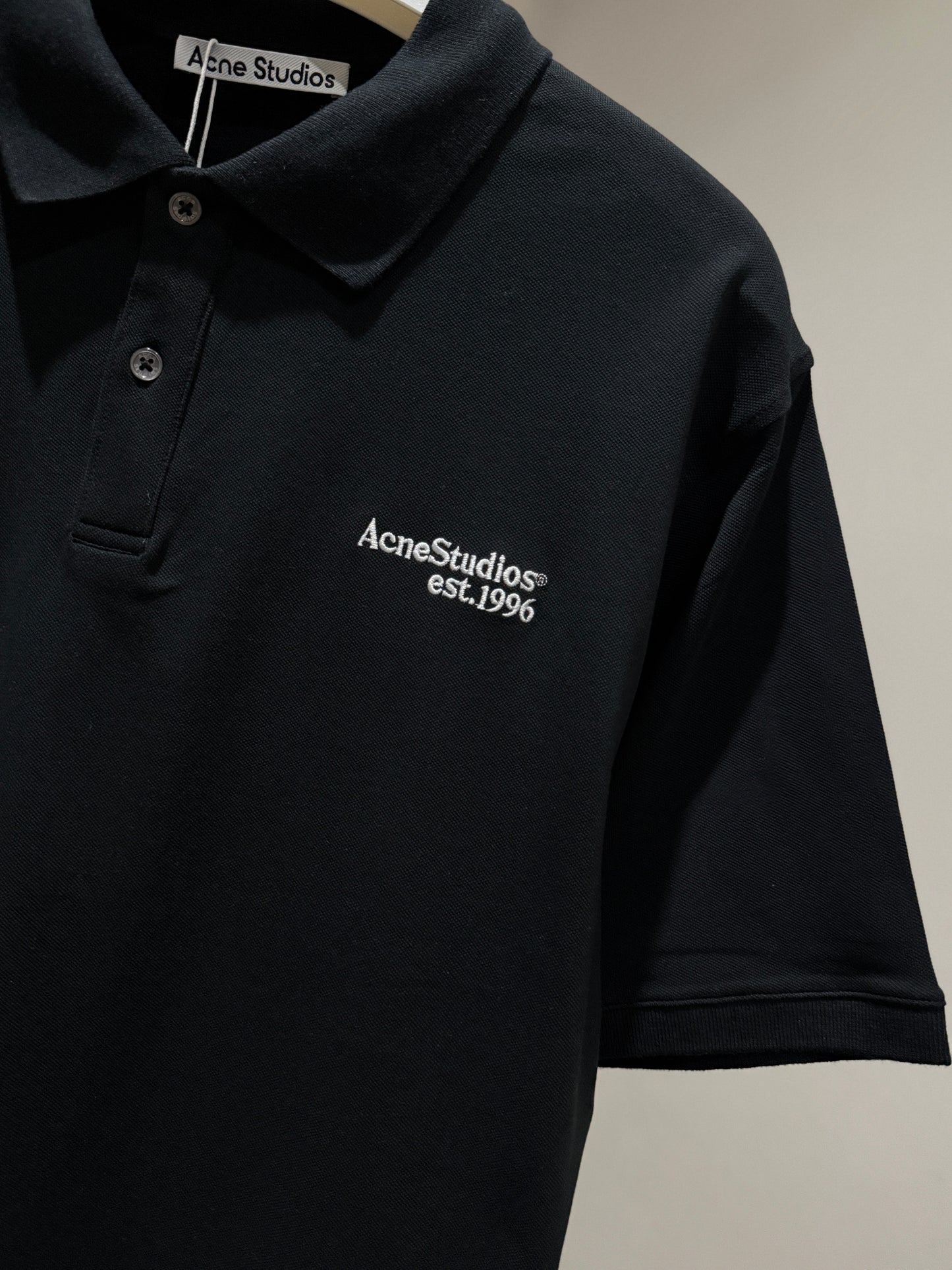 Acne Studios Polo Shirt (Black)