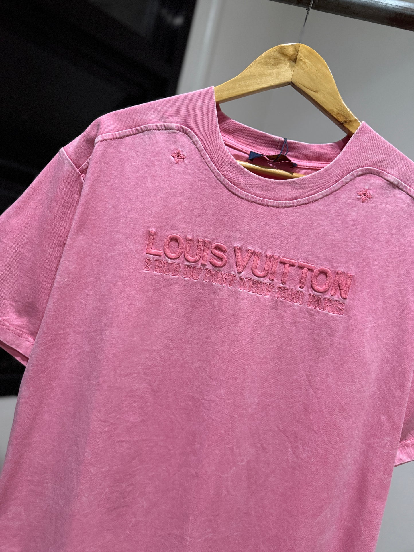 Louis Vuitton Washed Ribbed T-Shirt