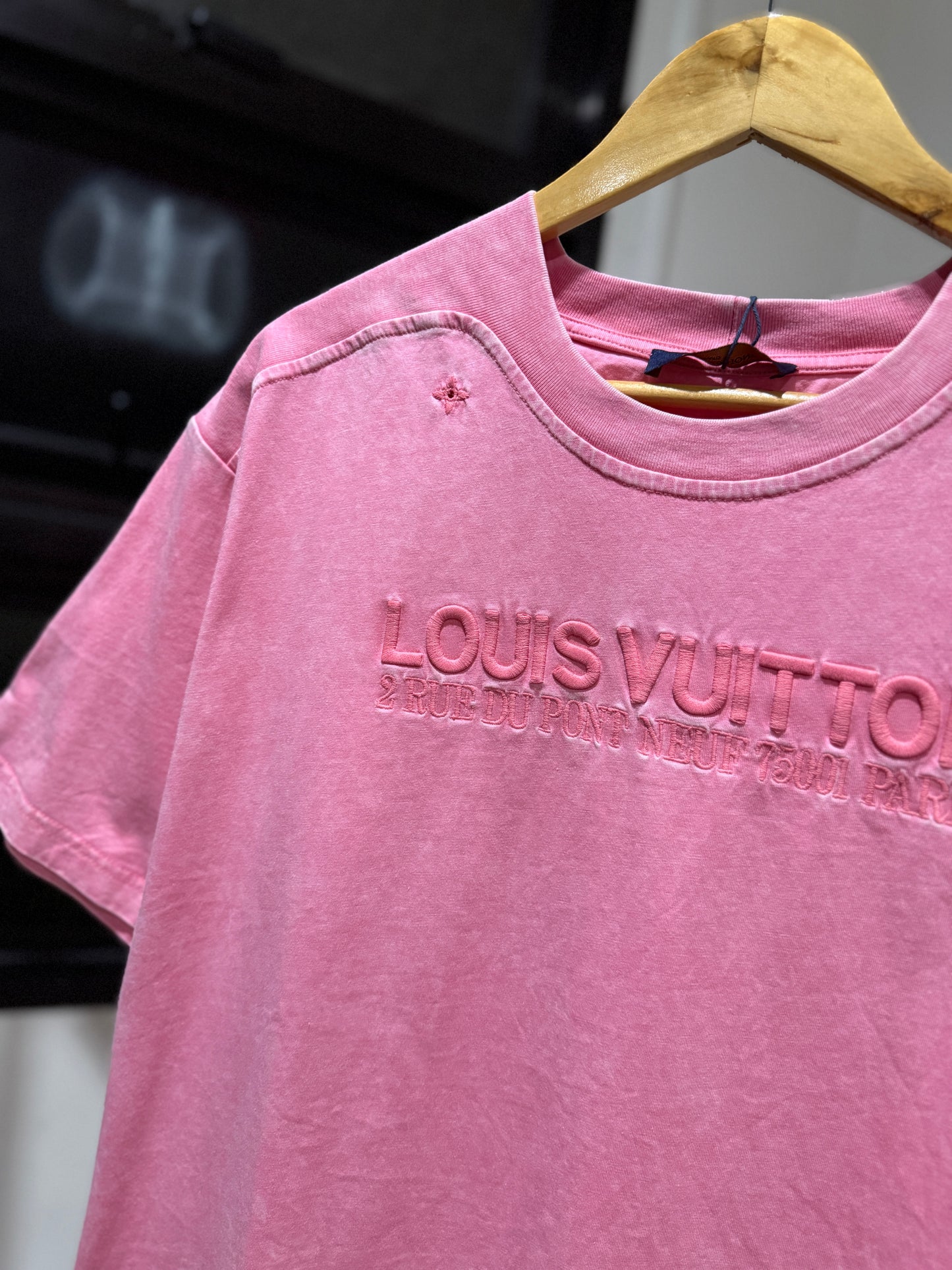 Louis Vuitton Washed Ribbed T-Shirt