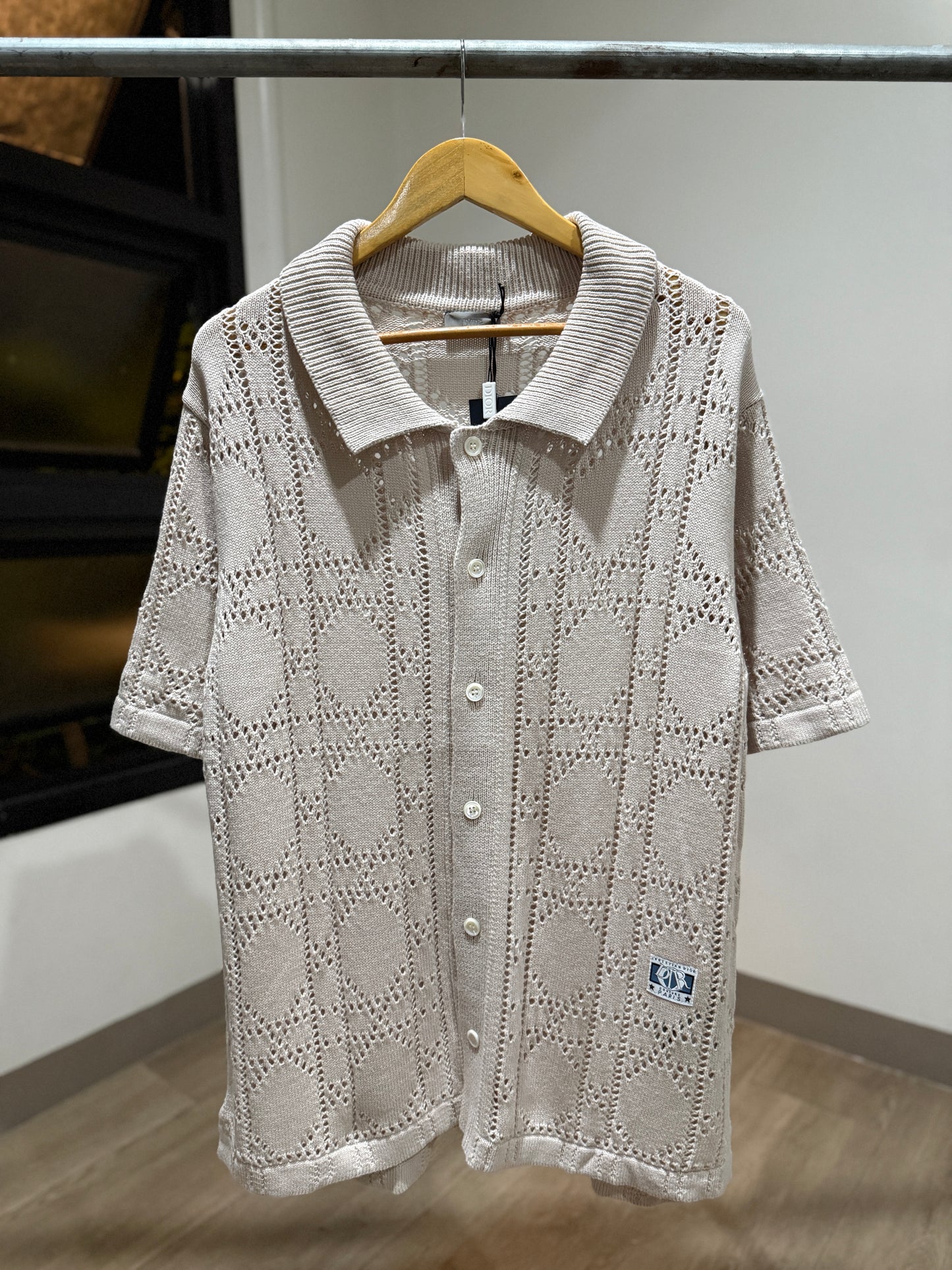 Dior Cannage Short-Sleeved Shirt