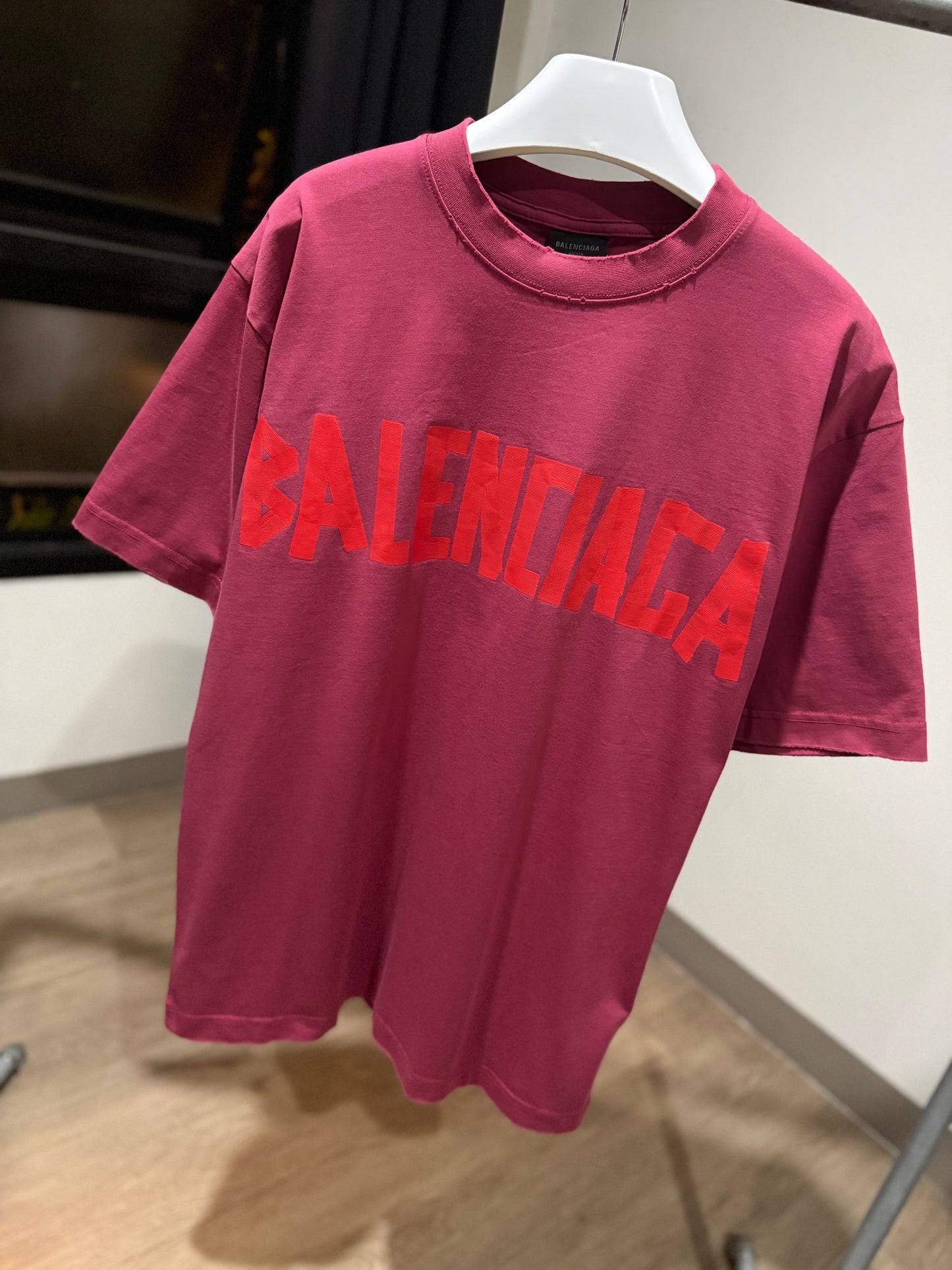 Balenciaga Tape Type T-Shirt (Oversized)