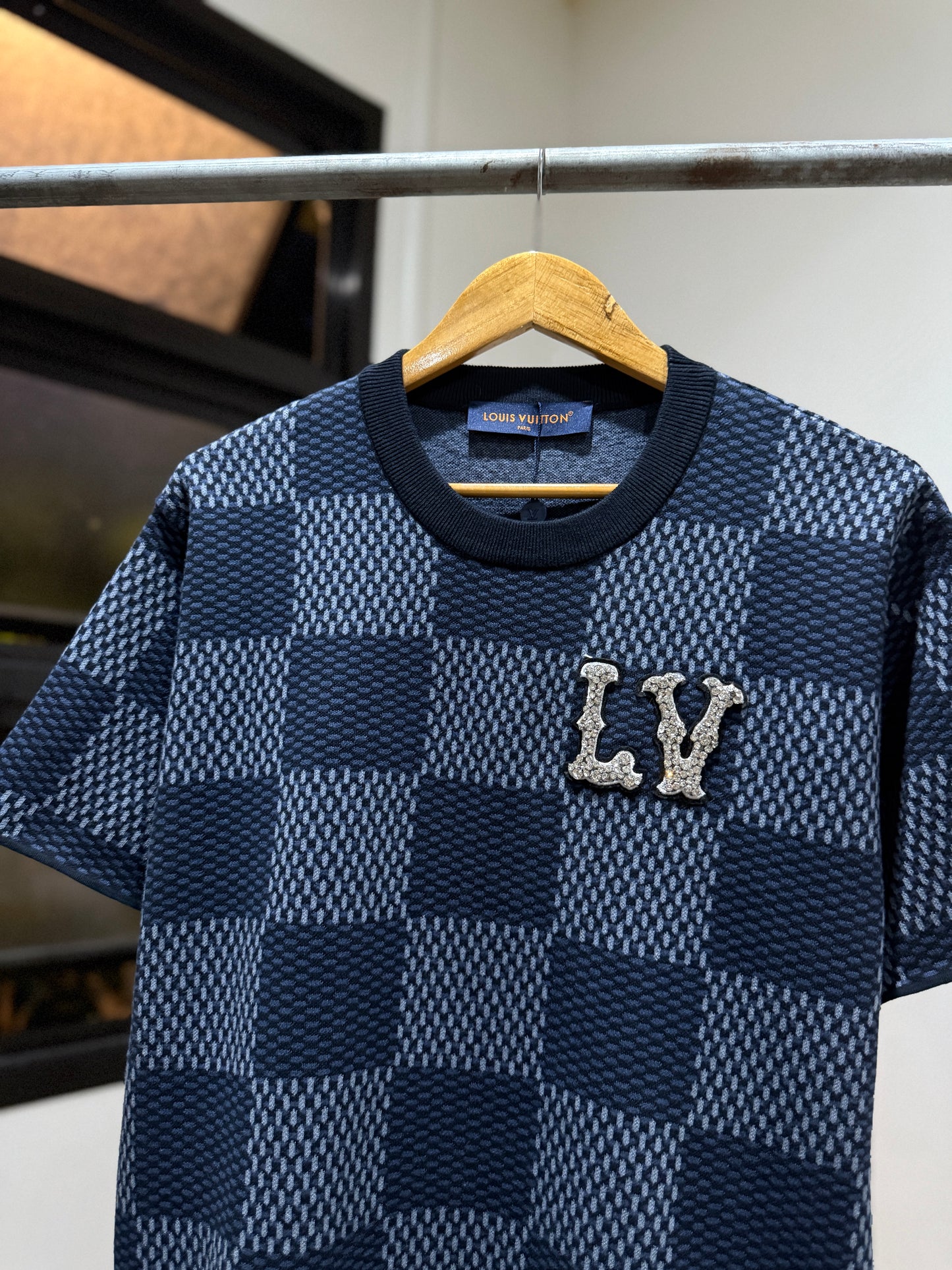 Louis Vuitton Damier Short Sleeved Crewneck