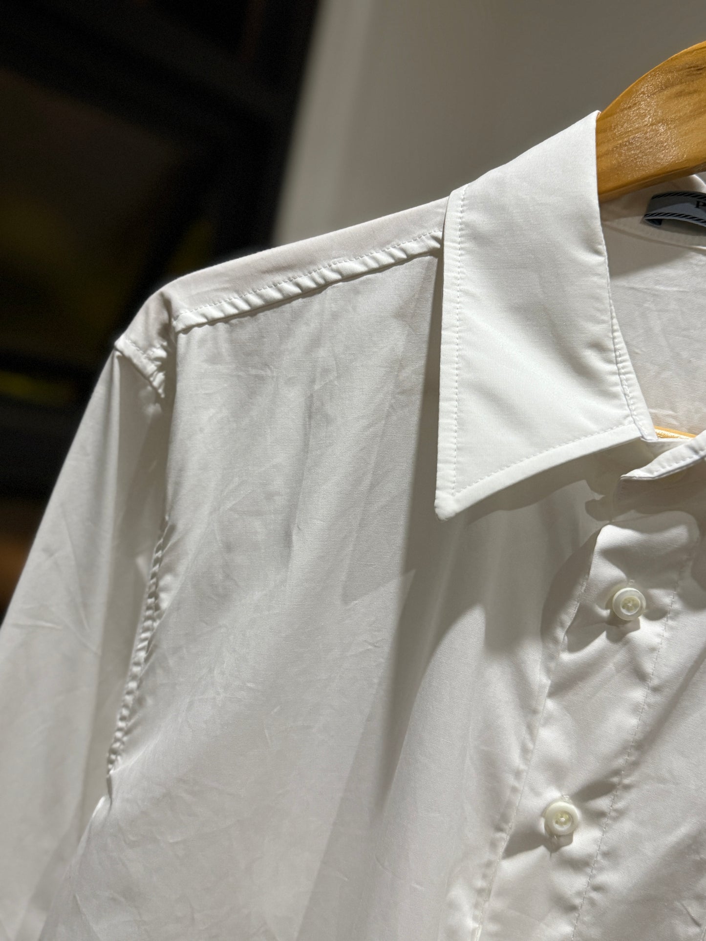 Prada Poplin Shirt (White)