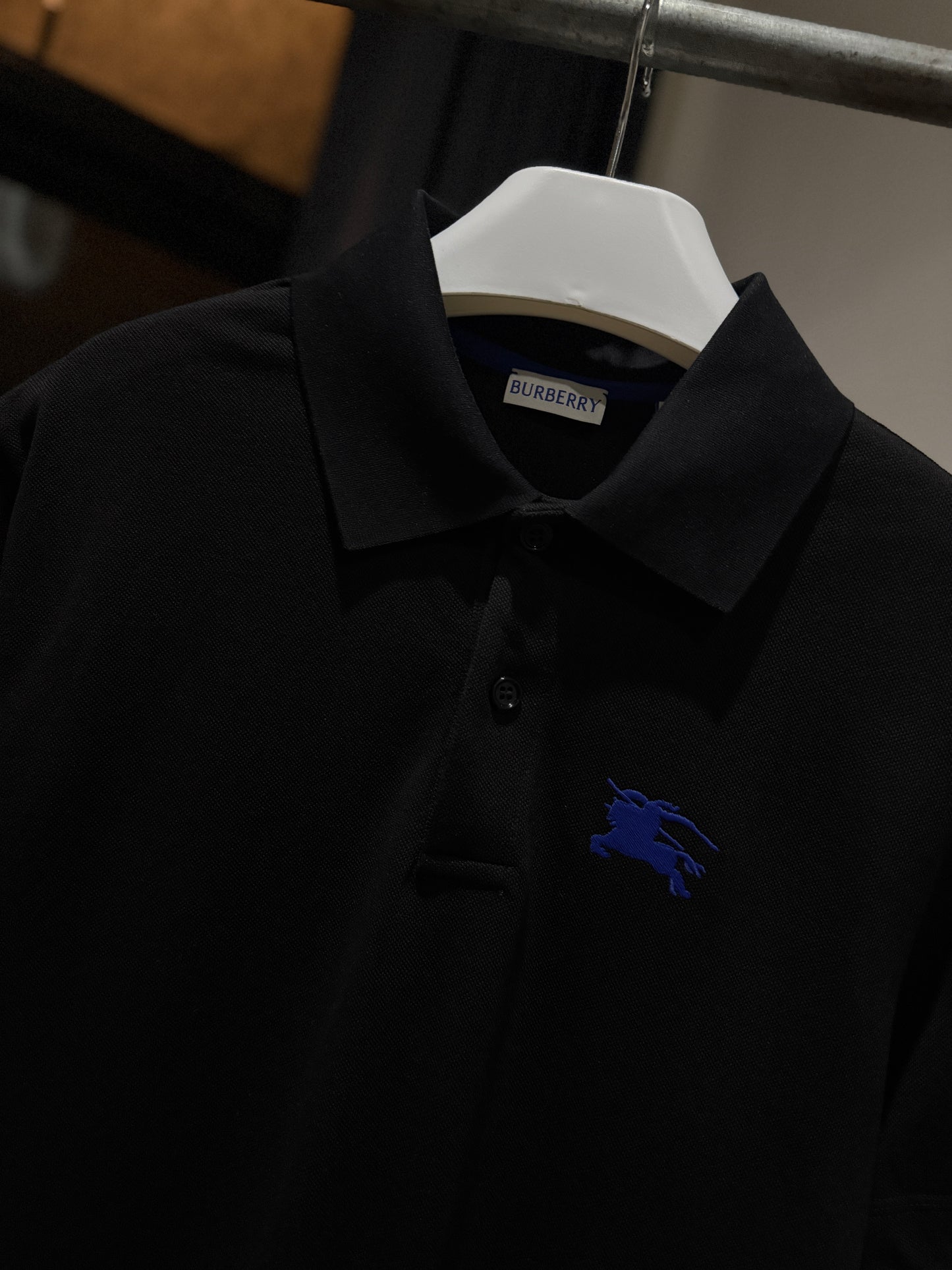 Burberry EKD Polo Shirt (Black)