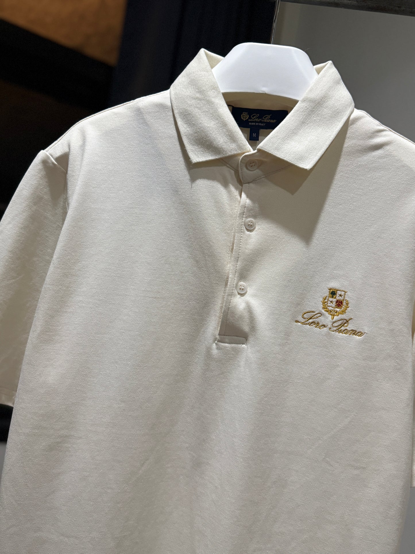 Loro Piana Polo Shirt (Cream)