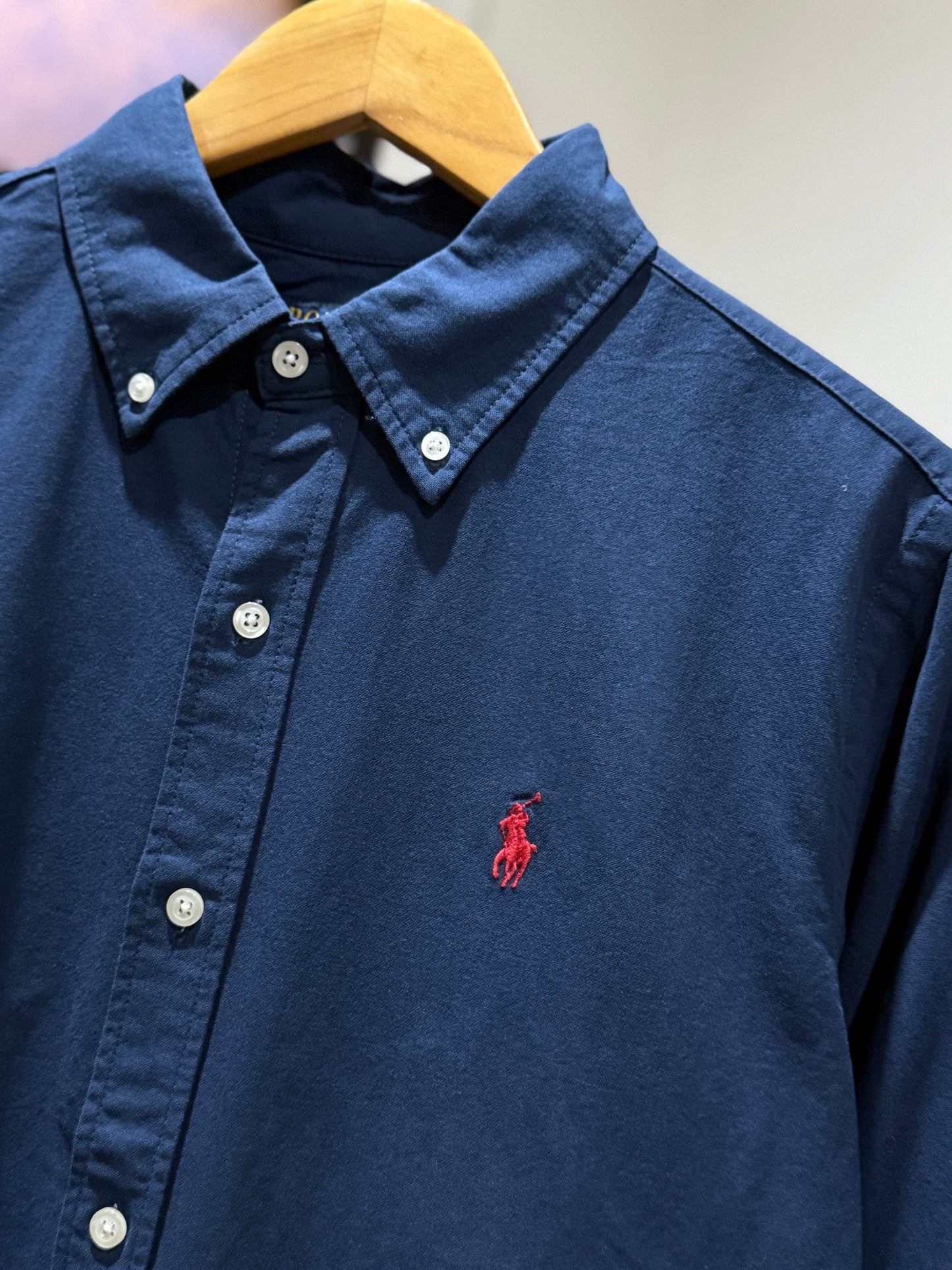 Ralph Lauren Oxford Shirt (Navy)