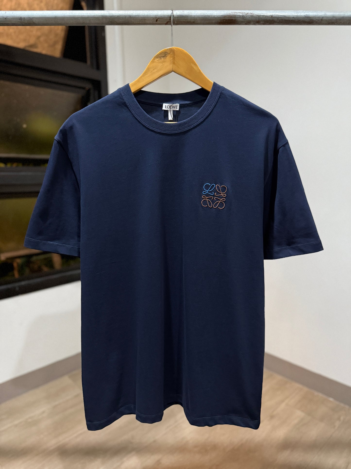 Loewe Cotton T-Shirt (Navy)