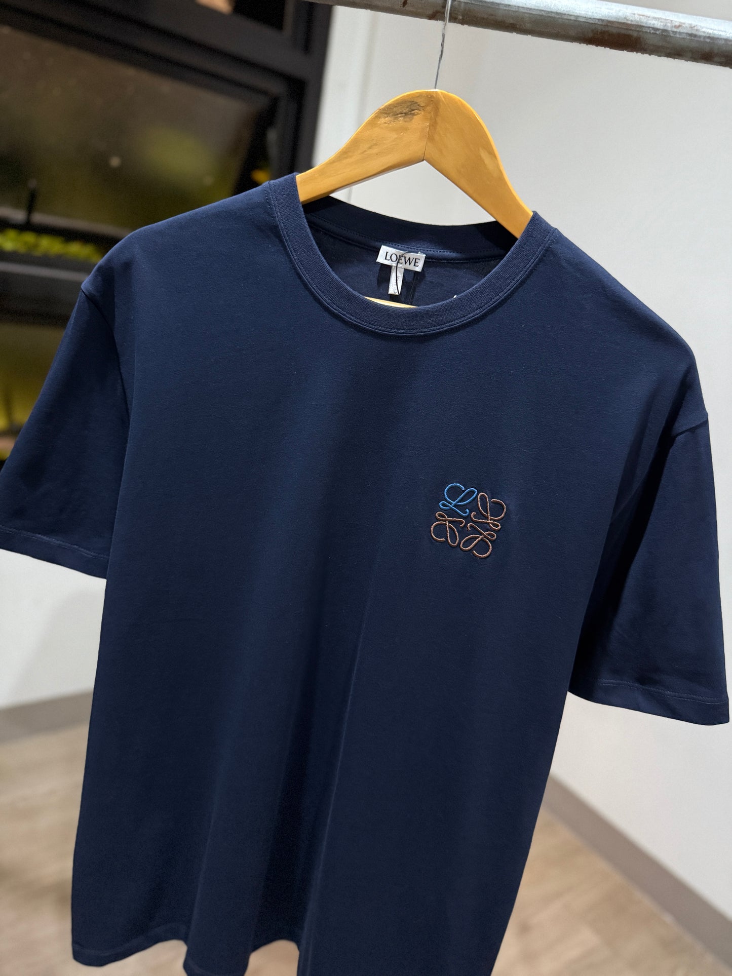 Loewe Cotton T-Shirt (Navy)