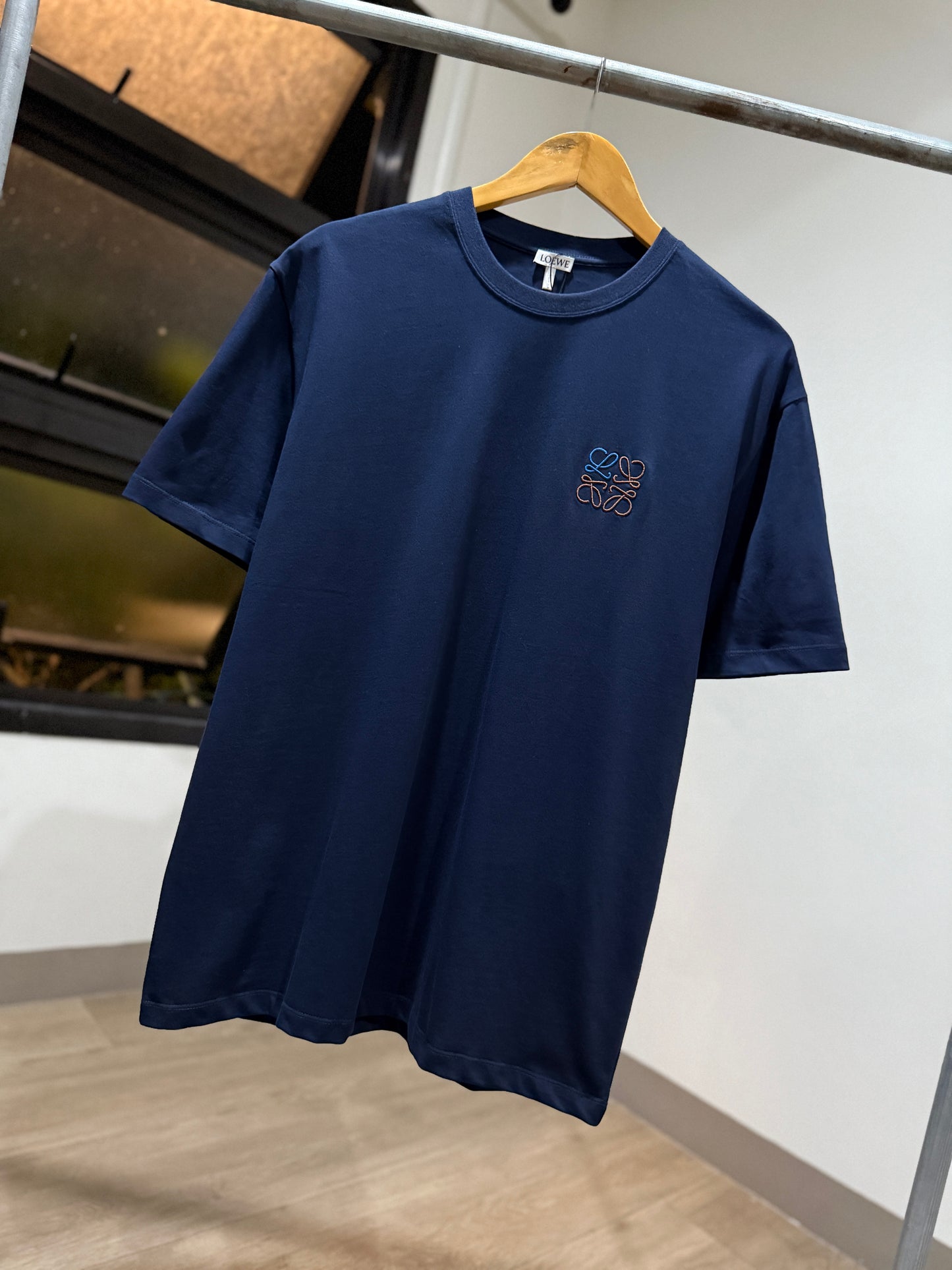 Loewe Cotton T-Shirt (Navy)