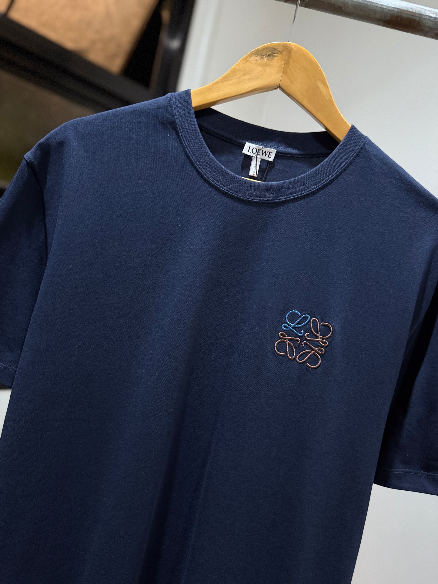 Loewe Cotton T-Shirt (Navy)