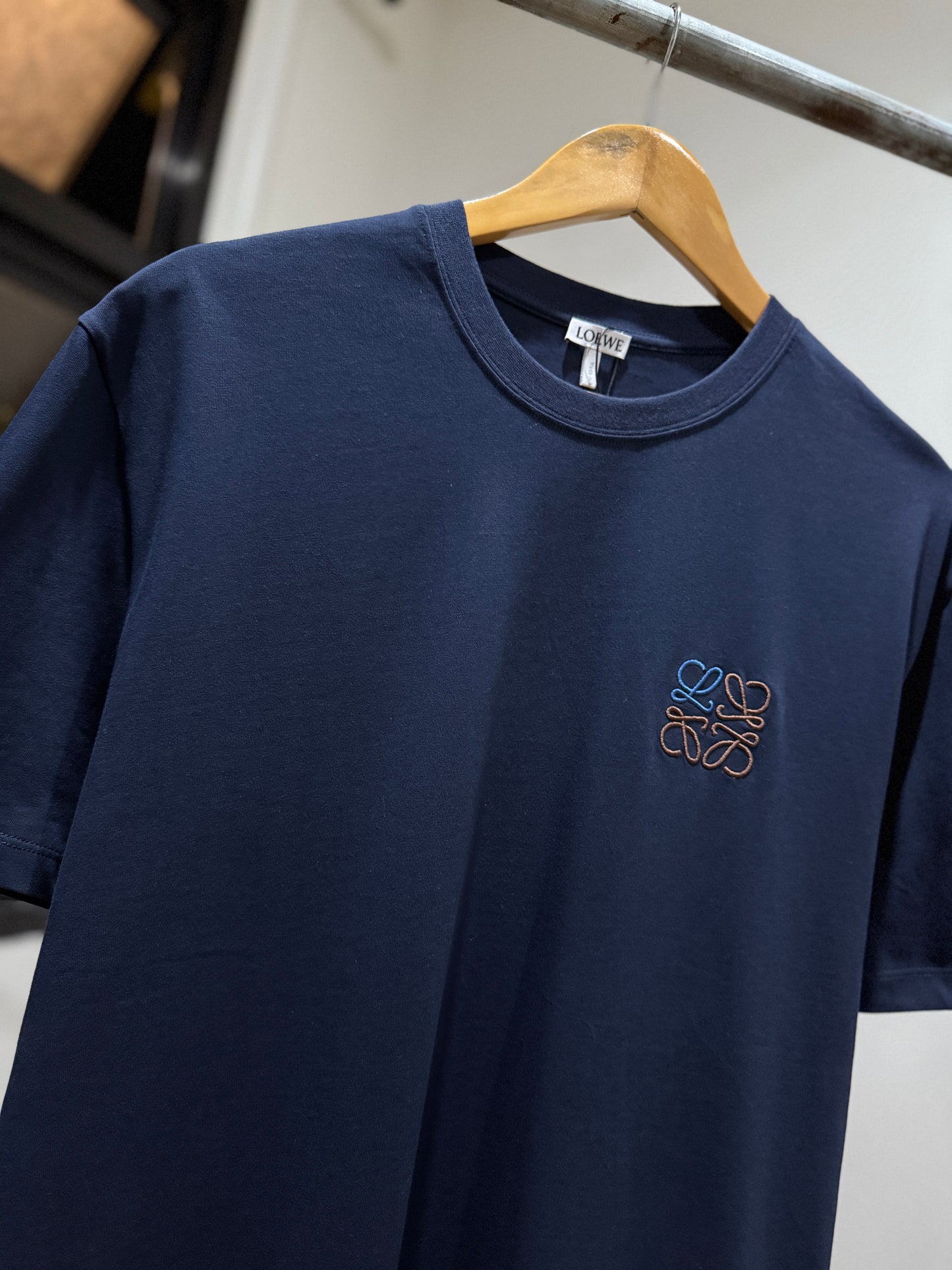 Loewe Cotton T-Shirt (Navy)