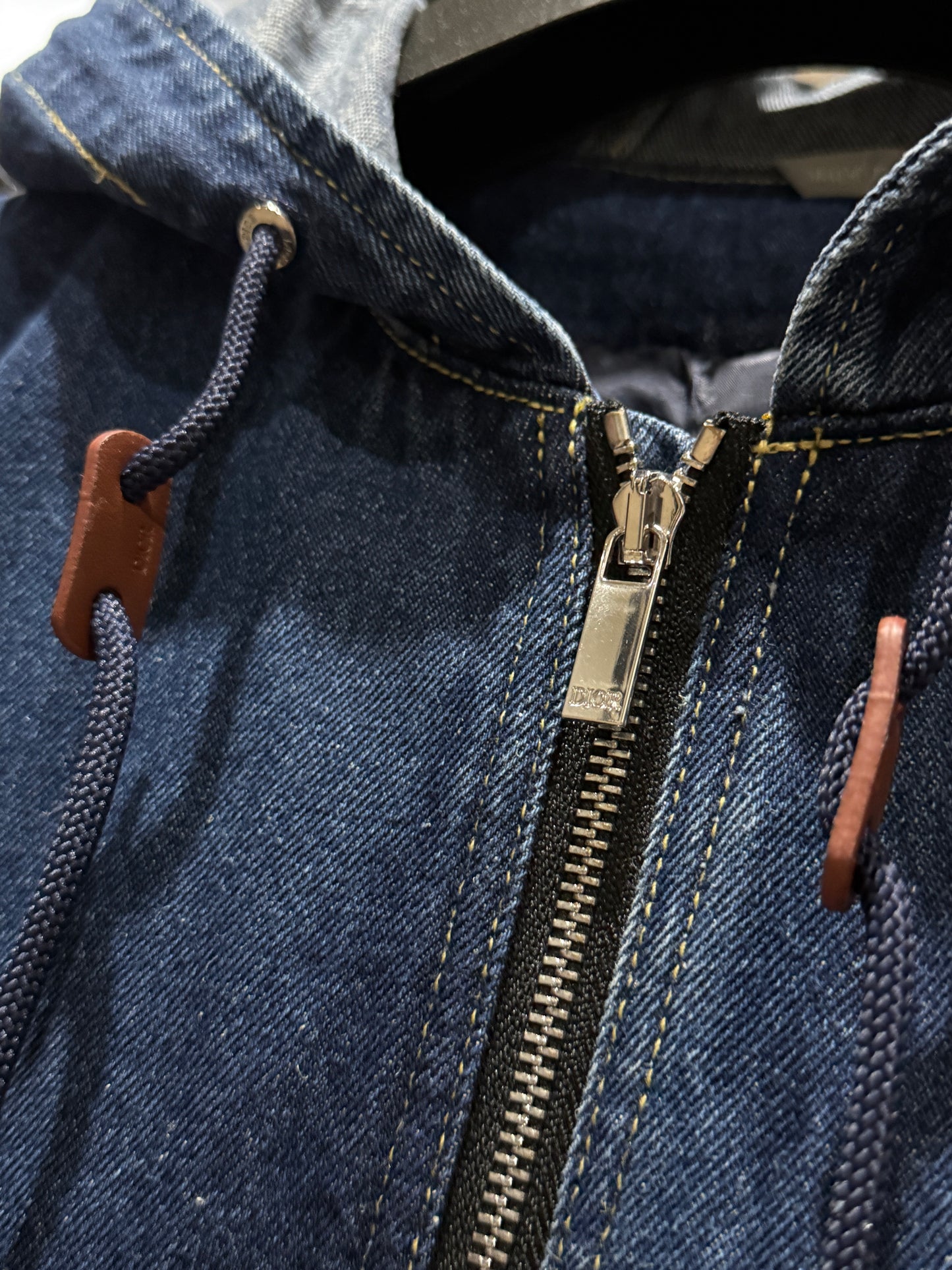 Dior Hooded Denim Jacket