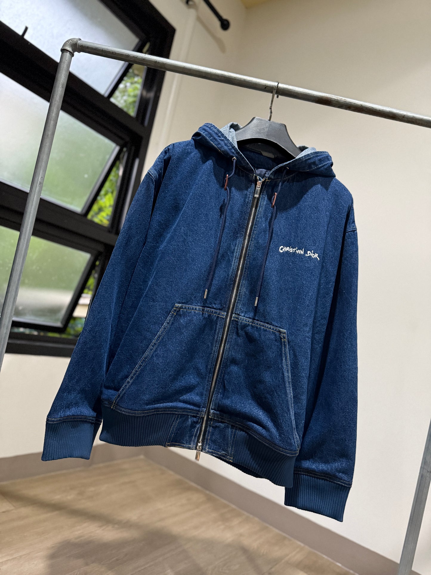 Dior Hooded Denim Jacket