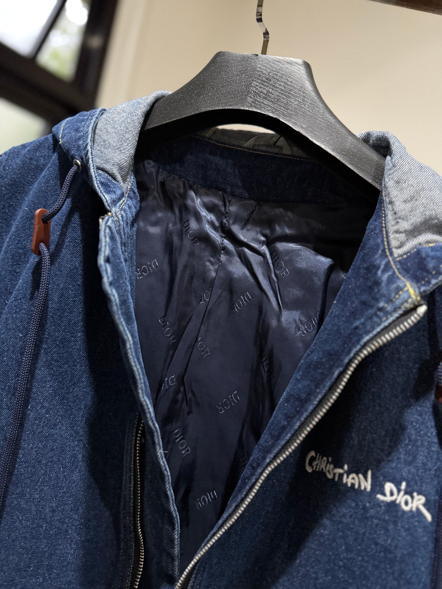 Dior Hooded Denim Jacket