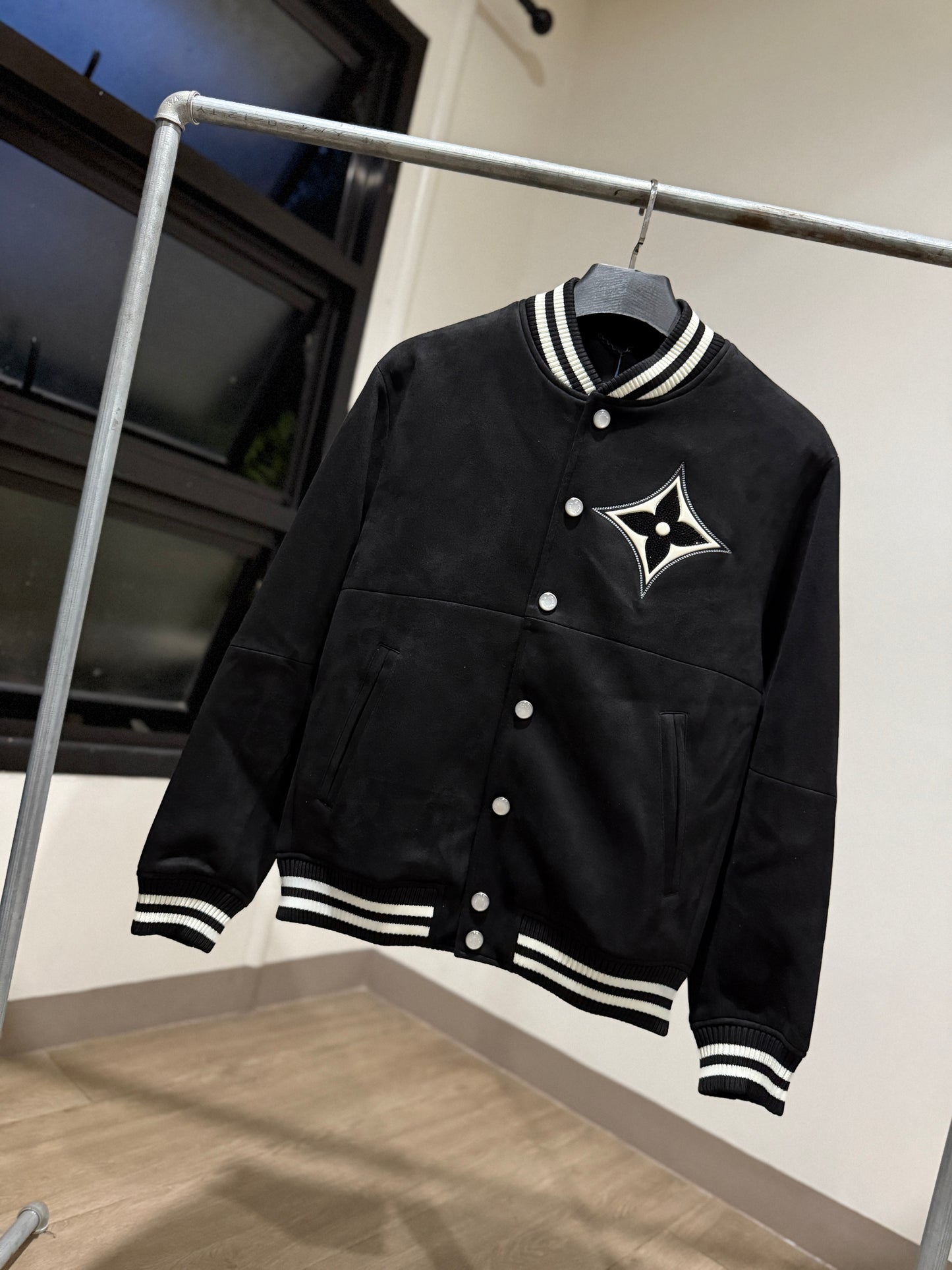 Louis Vuitton Embellished Lambskin Blouson