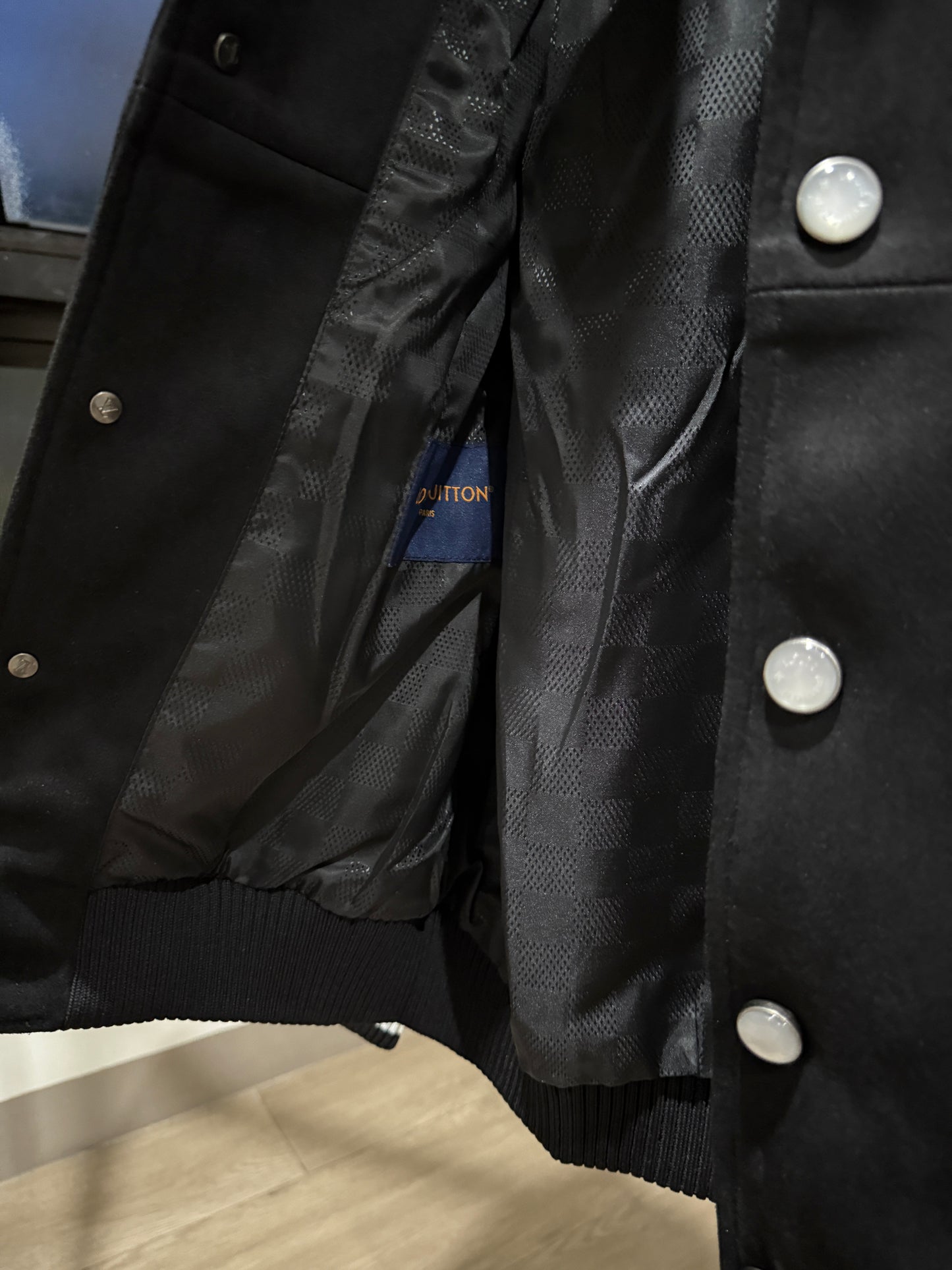 Louis Vuitton Embellished Lambskin Blouson