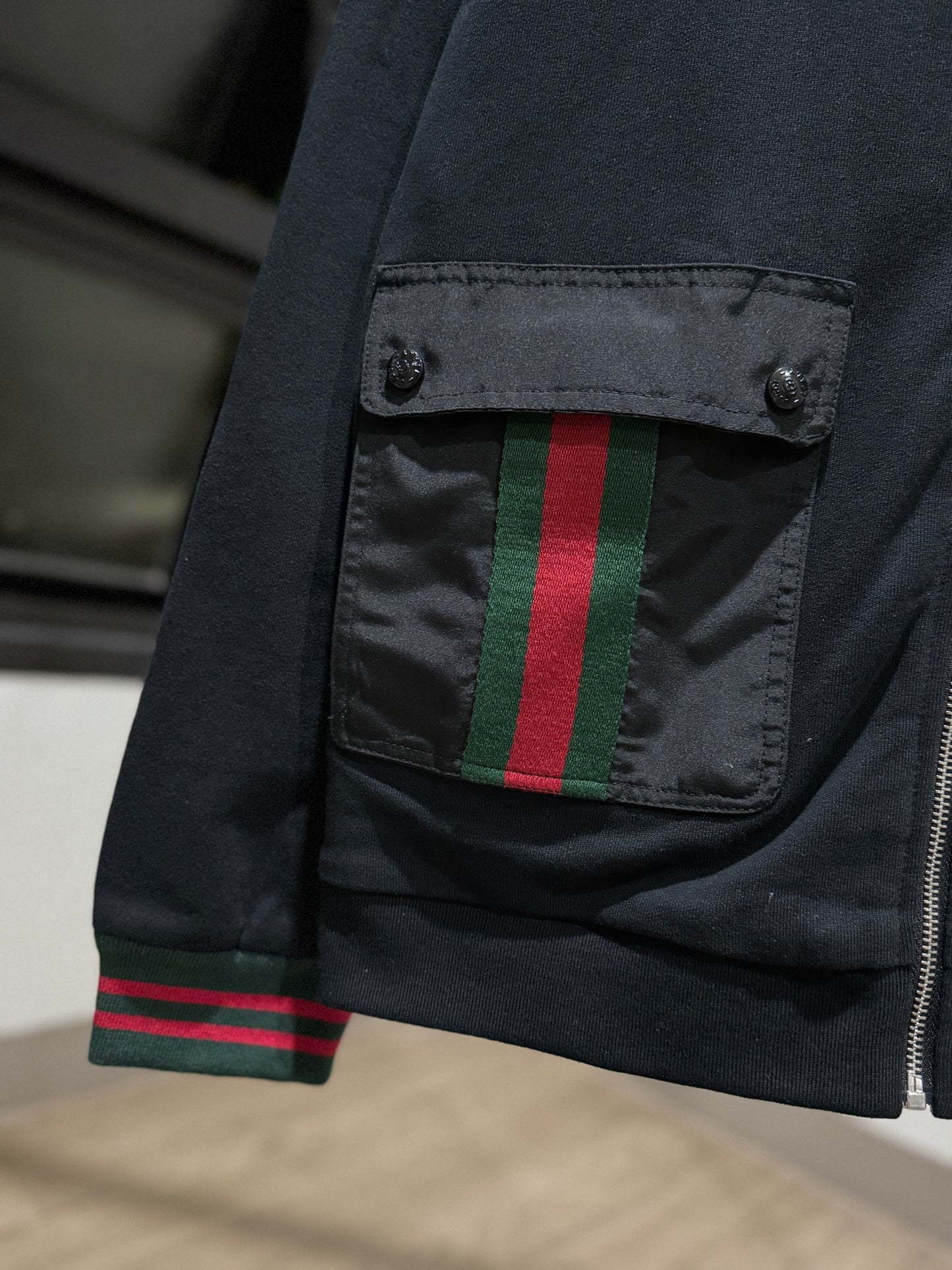 Gucci Web Hooded Jacket
