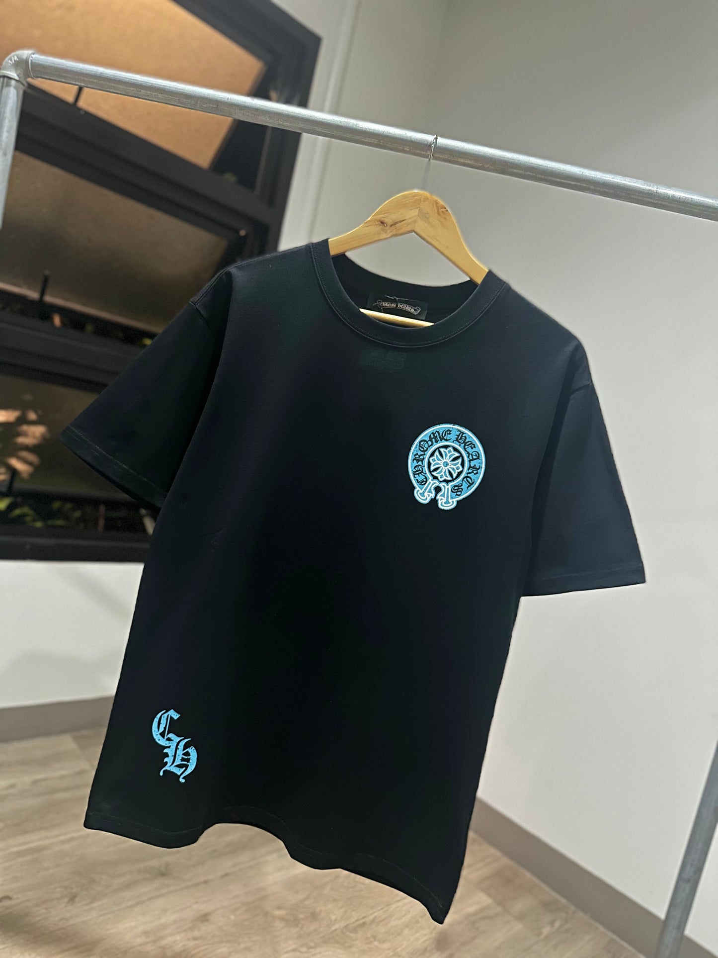 Chrome Hearts Tee (Blue/Black)