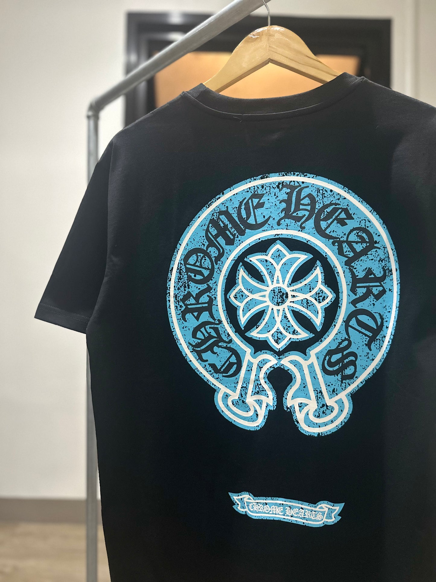 Chrome Hearts Tee (Blue/Black)
