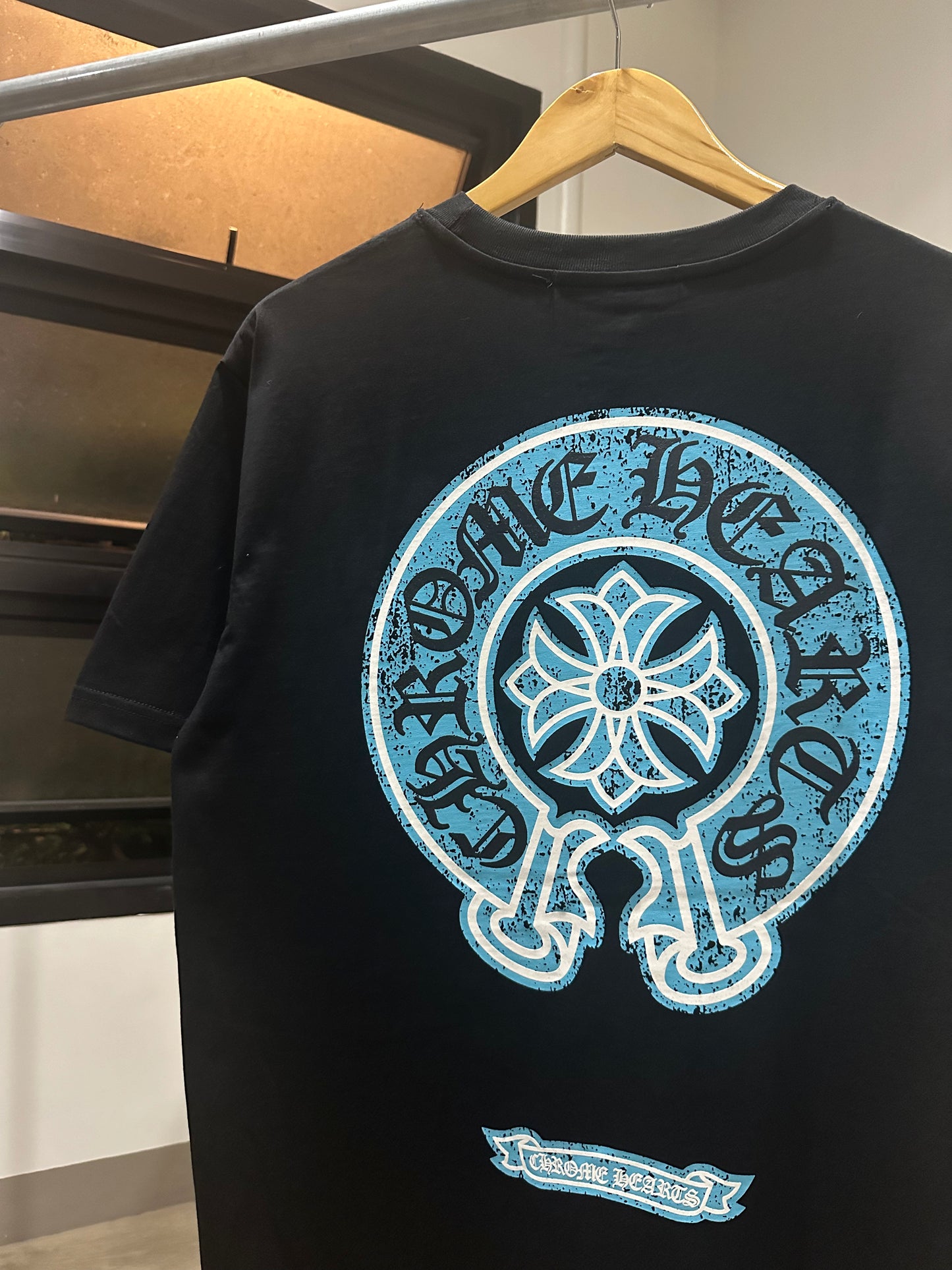 Chrome Hearts Tee (Blue/Black)