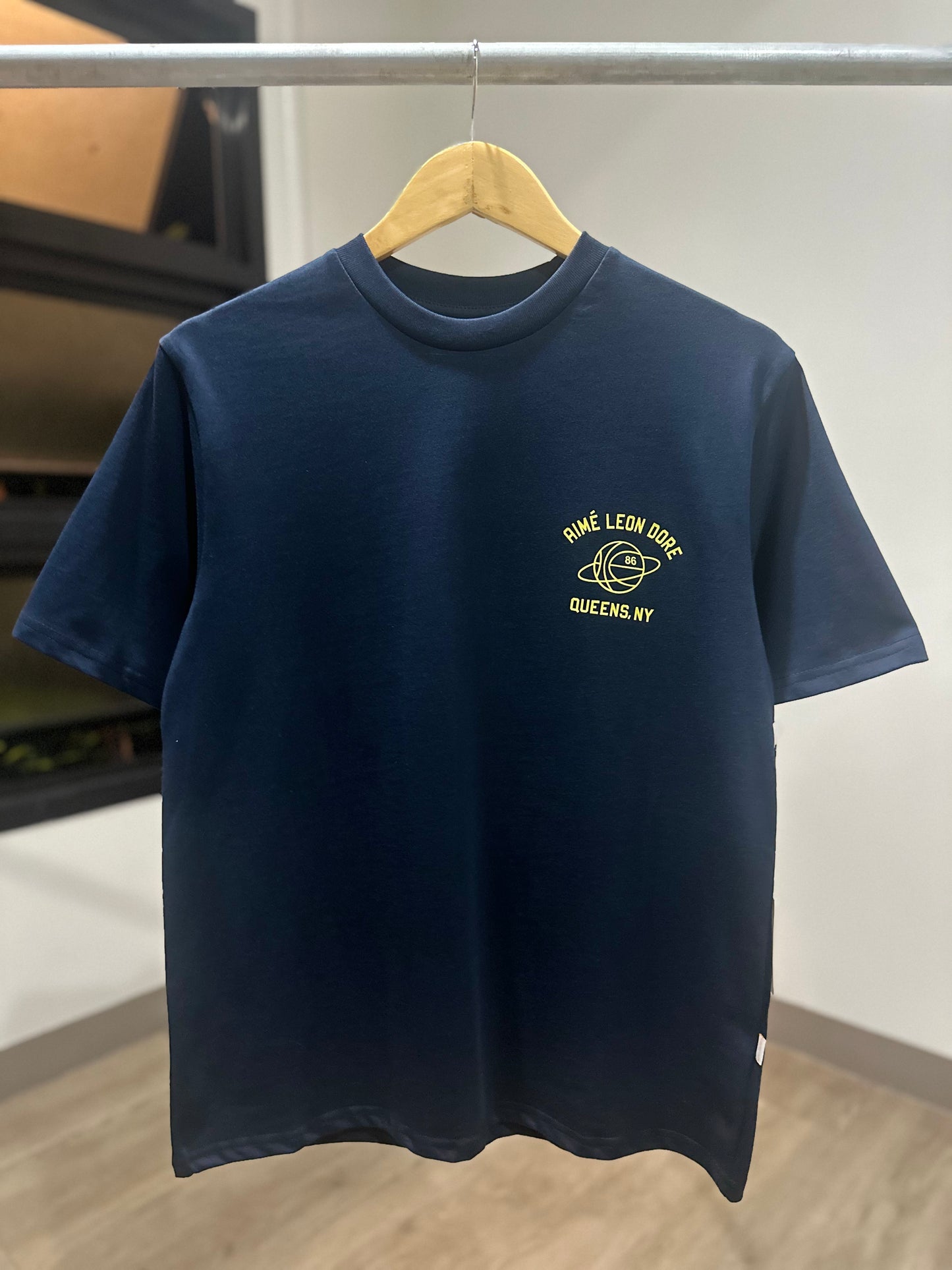 Aime Leon Dore Tee - Queens, NY (Navy)
