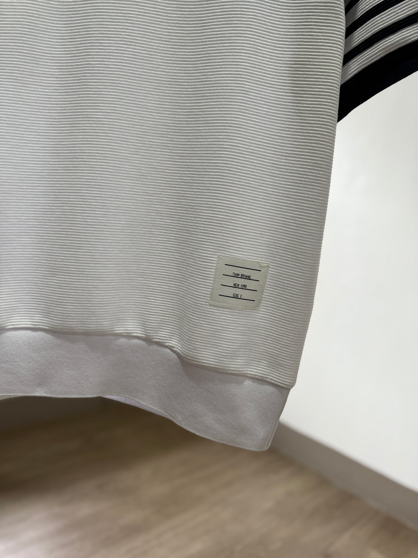 Thom Browne Short Sleeve 4-Bar T-Shirt