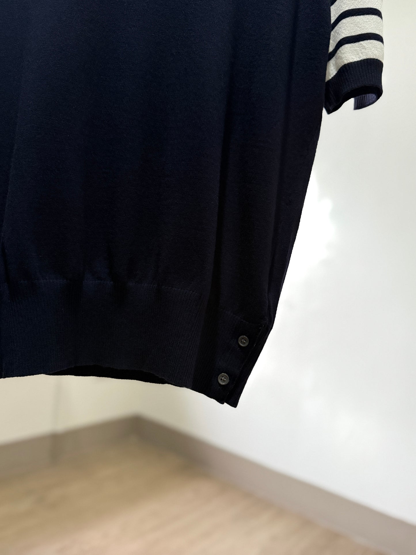 Thom Browne Short Sleeve 4-Bar T-Shirt