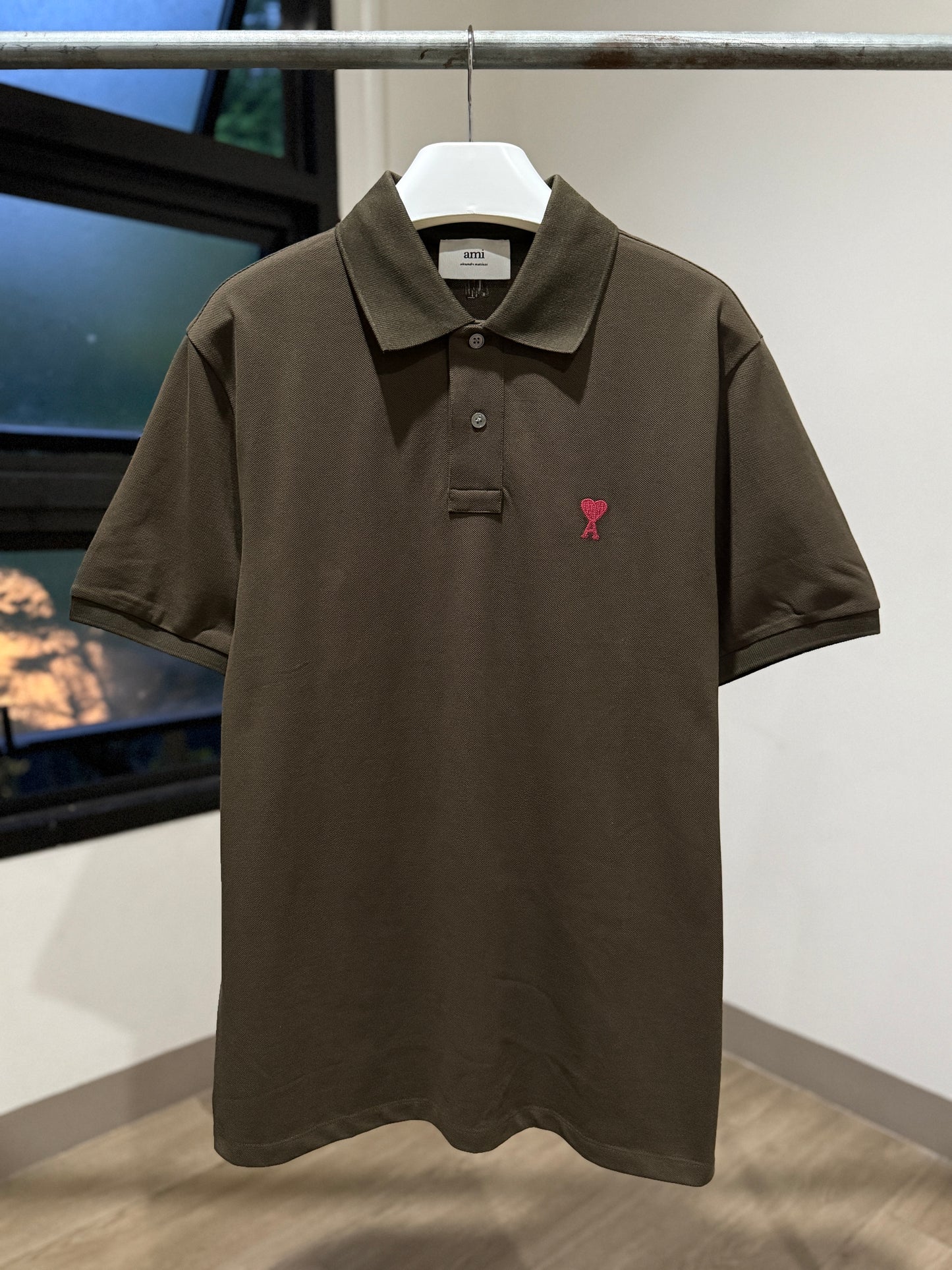AMI de Coeur Polo Shirt (Coffee)