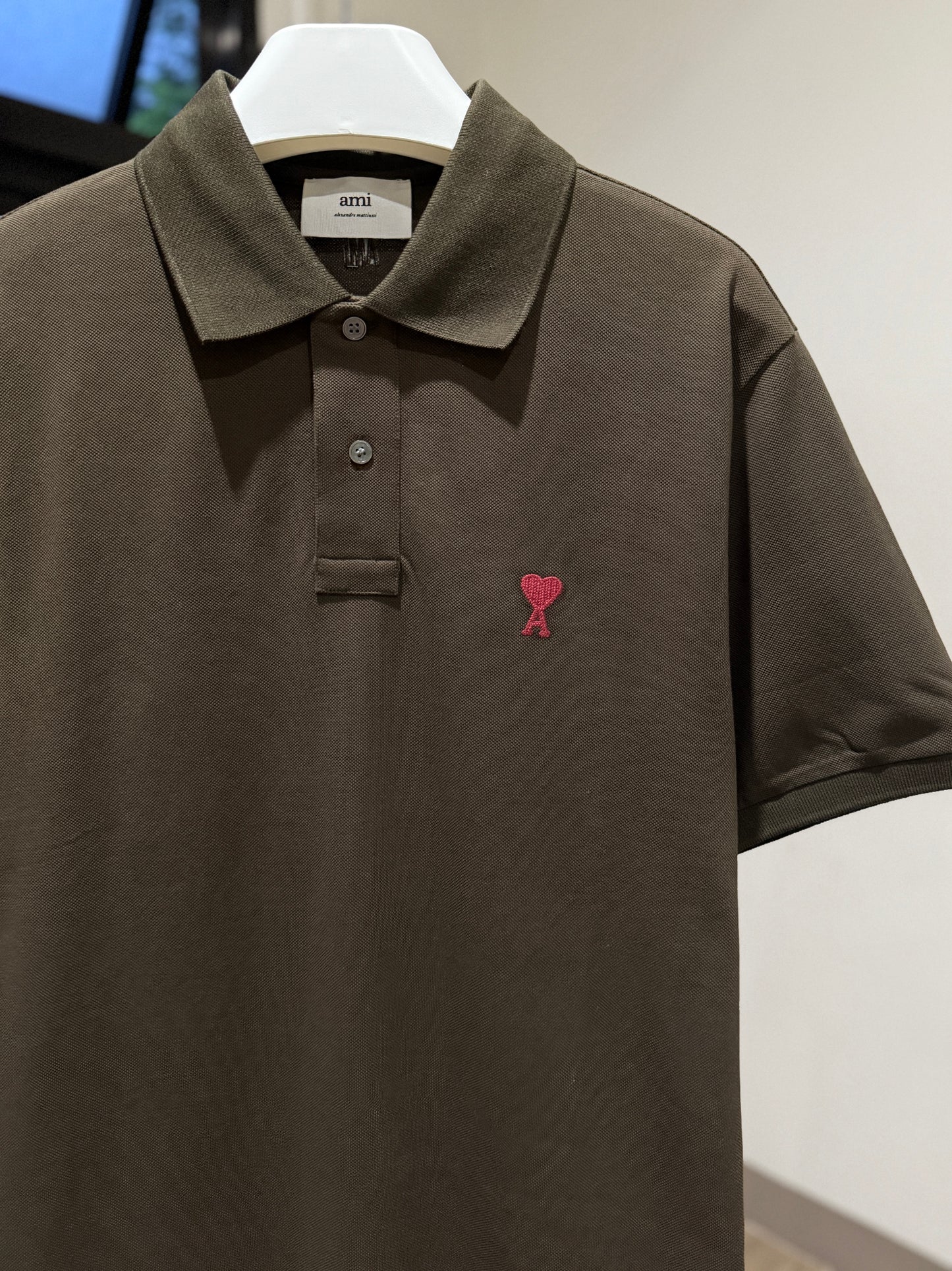 AMI de Coeur Polo Shirt (Coffee)