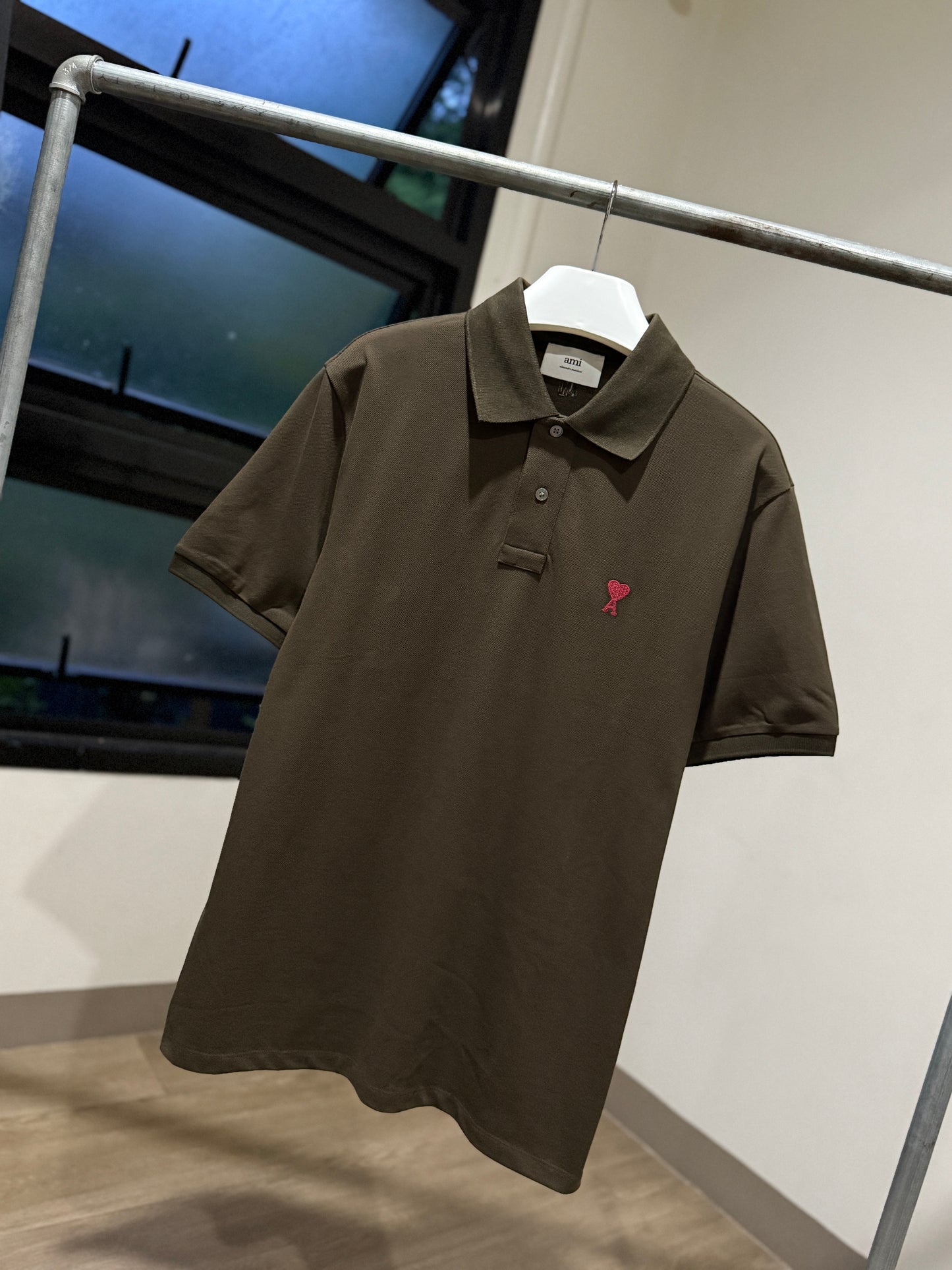 AMI de Coeur Polo Shirt (Coffee)