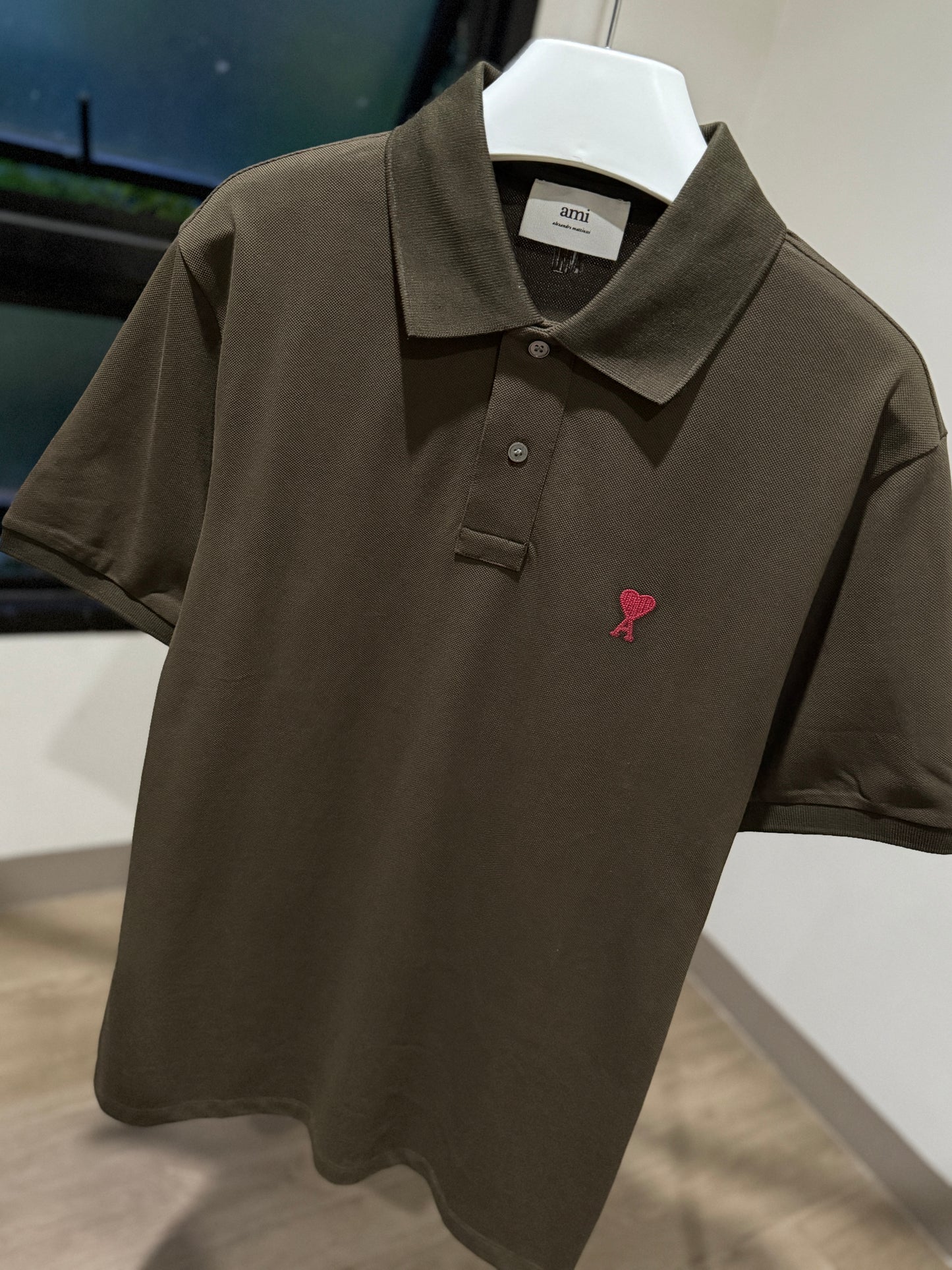 AMI de Coeur Polo Shirt (Coffee)